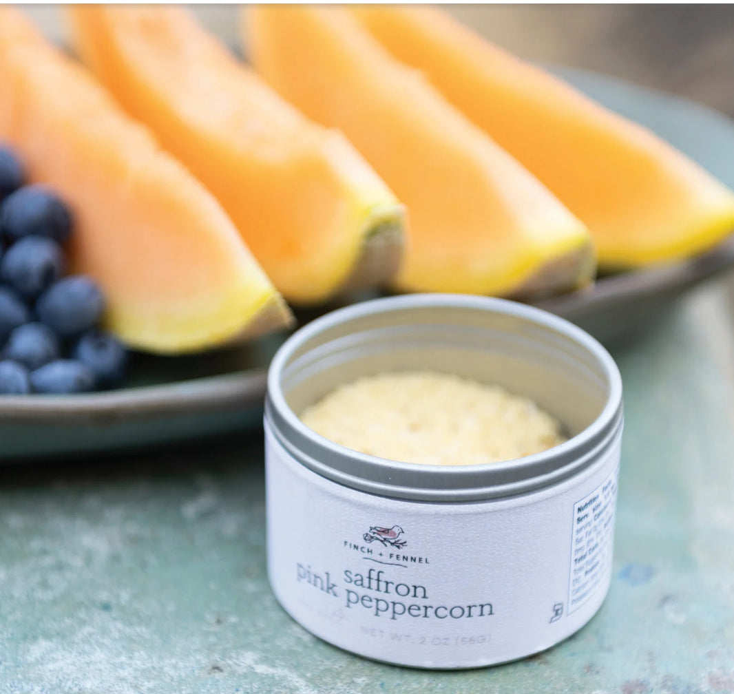 SAFFRON PEPPERCORN SEA SALT