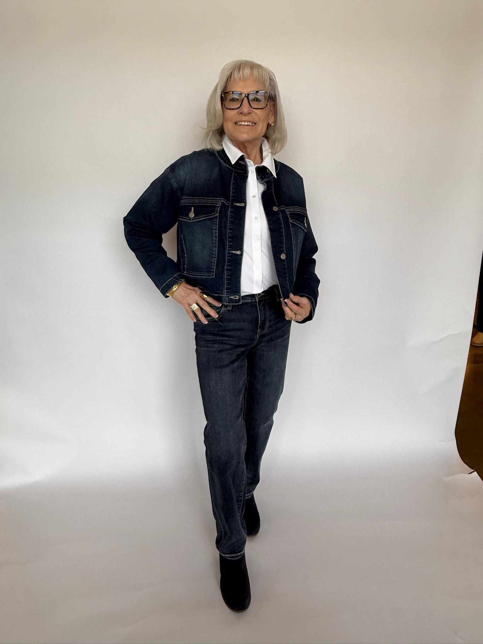 SOLENE JACKET-DENIM