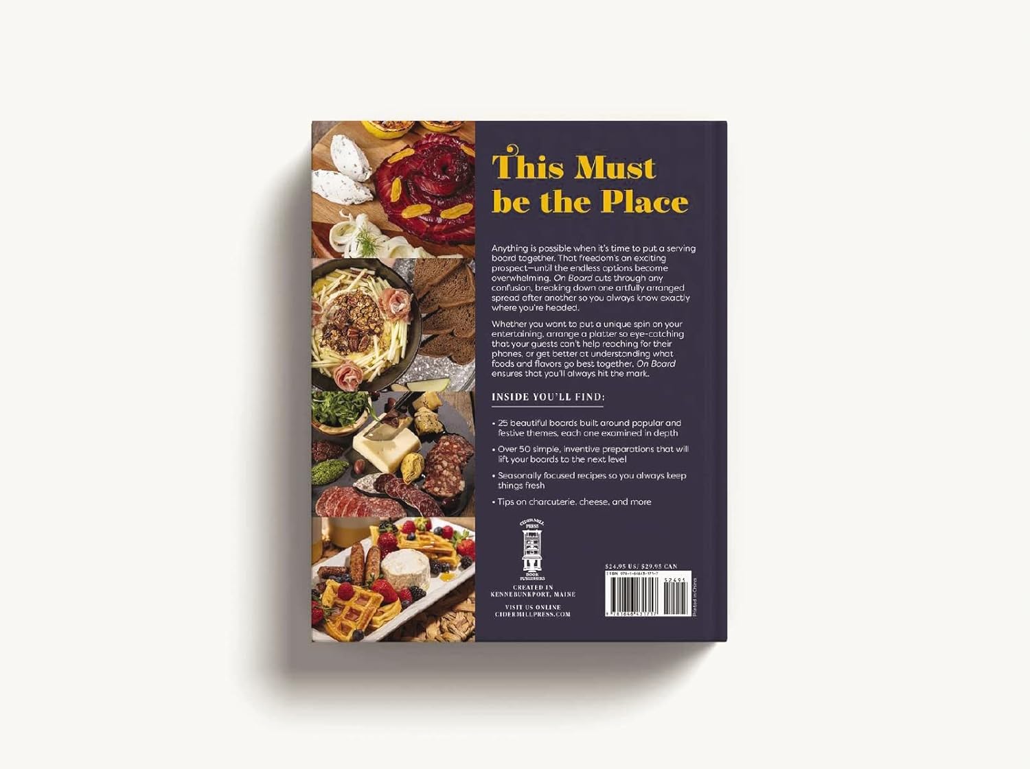 ON BOARD:  INSPIRATIONAL & RECIPES FOR ENTERTAINING