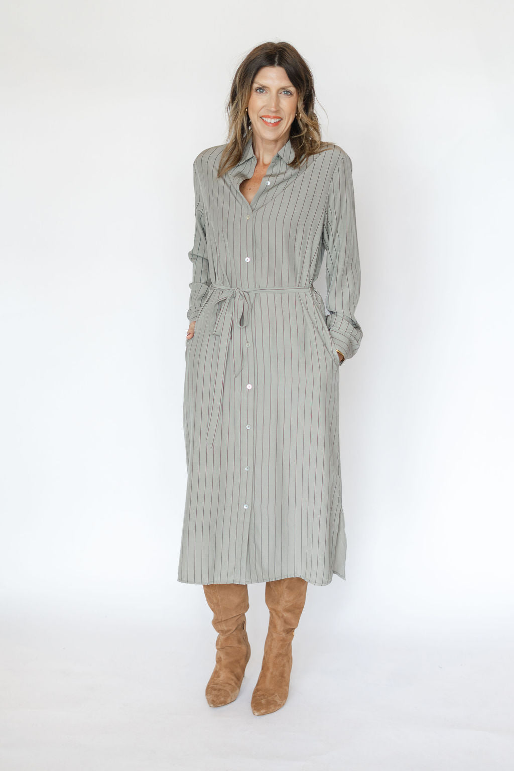 ALICIA SHIRT DRESS