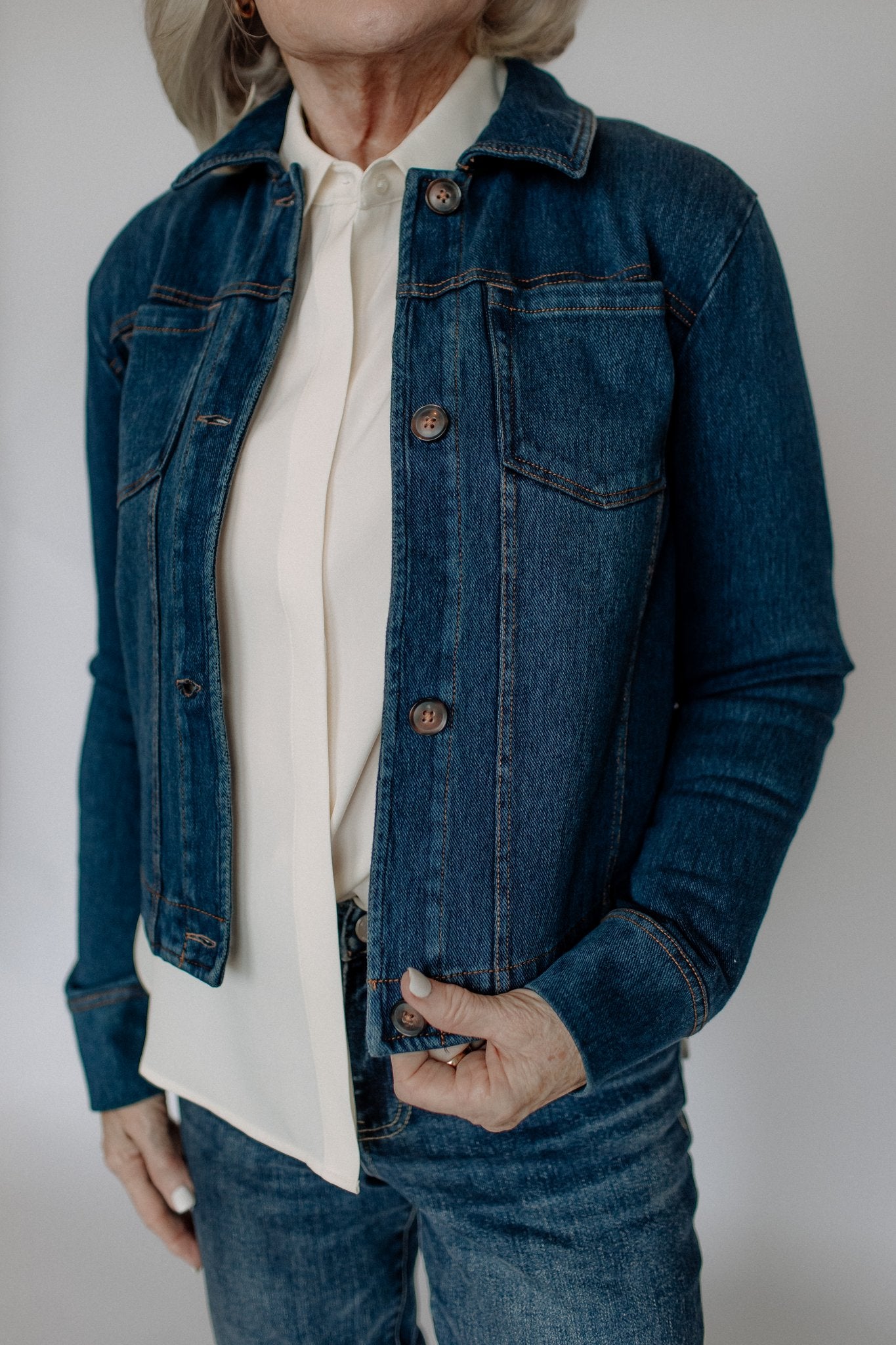 ANNIE DENIM JACKET-INDIGO