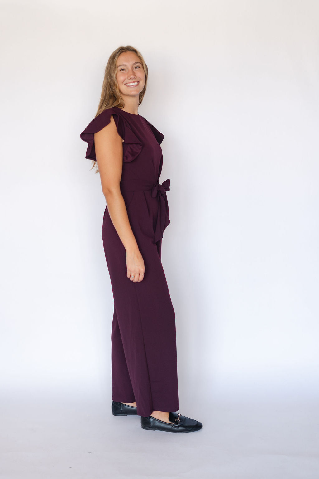 AUTUMN JUMPSUIT-BURGUNDY