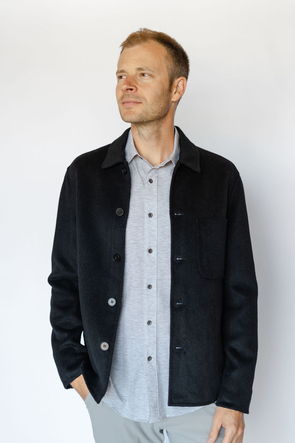 THE ANDERSEN JACKET-BLACK