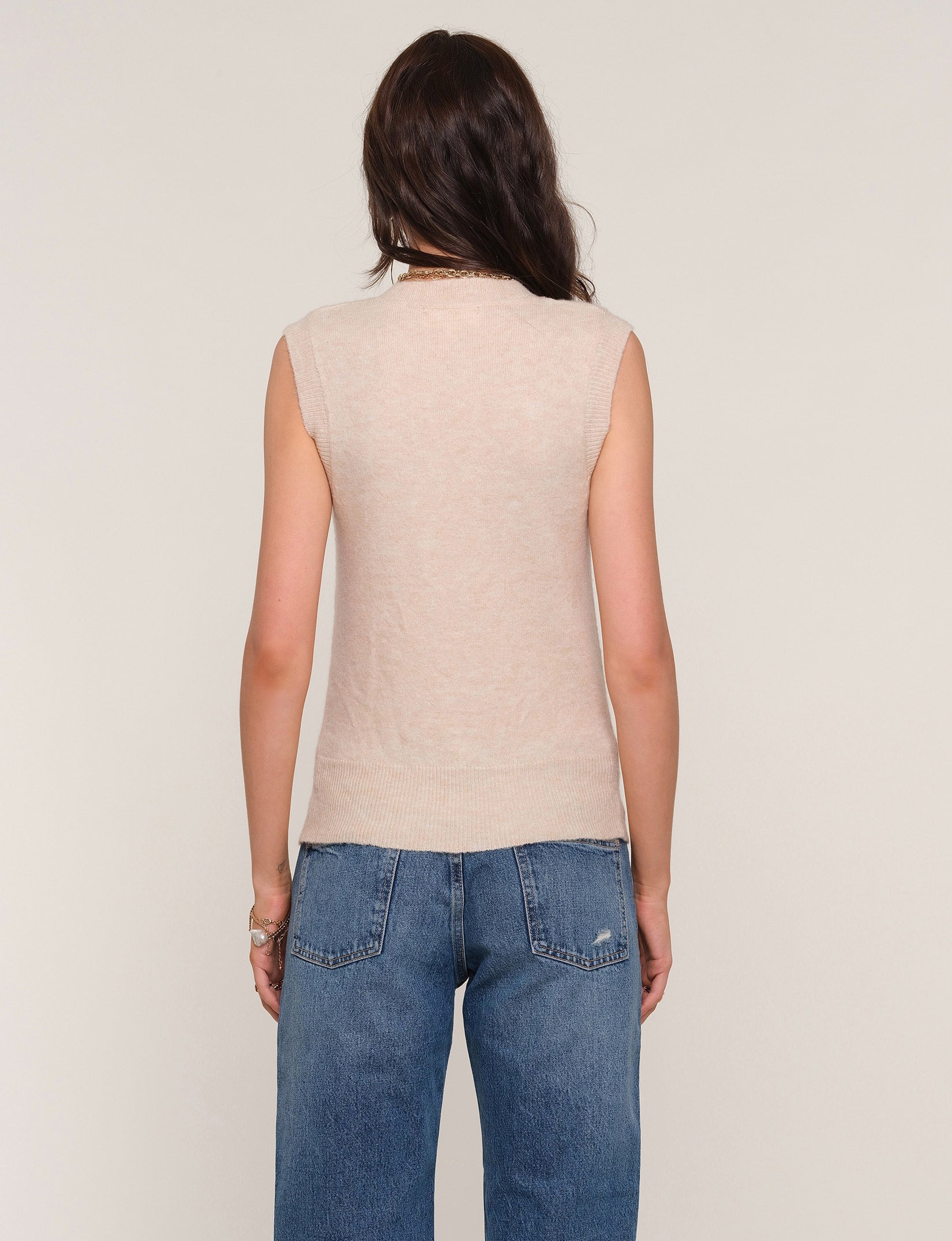 BIANCA TOP-ECRU