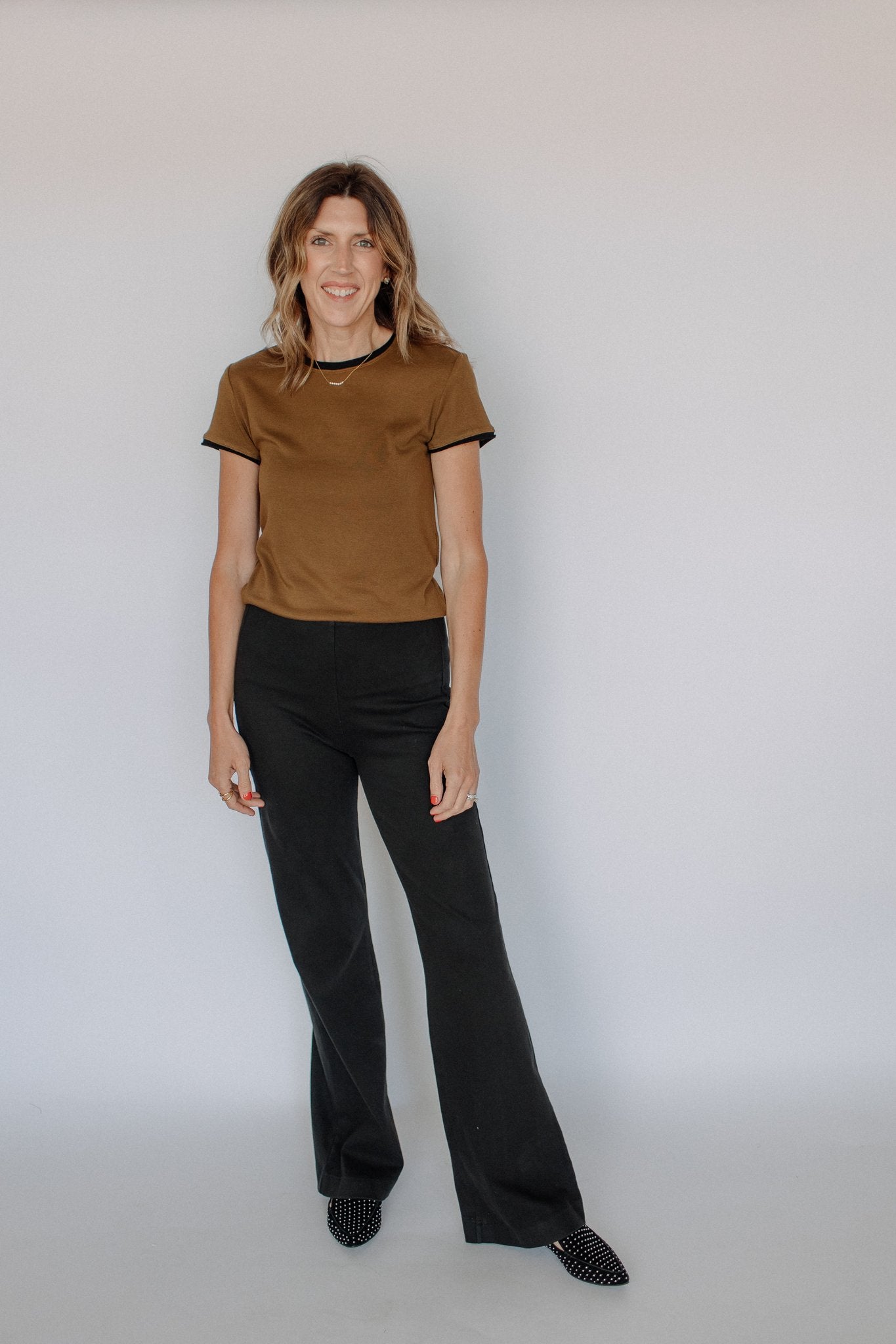 DANIELA TOP-DARK MOSS
