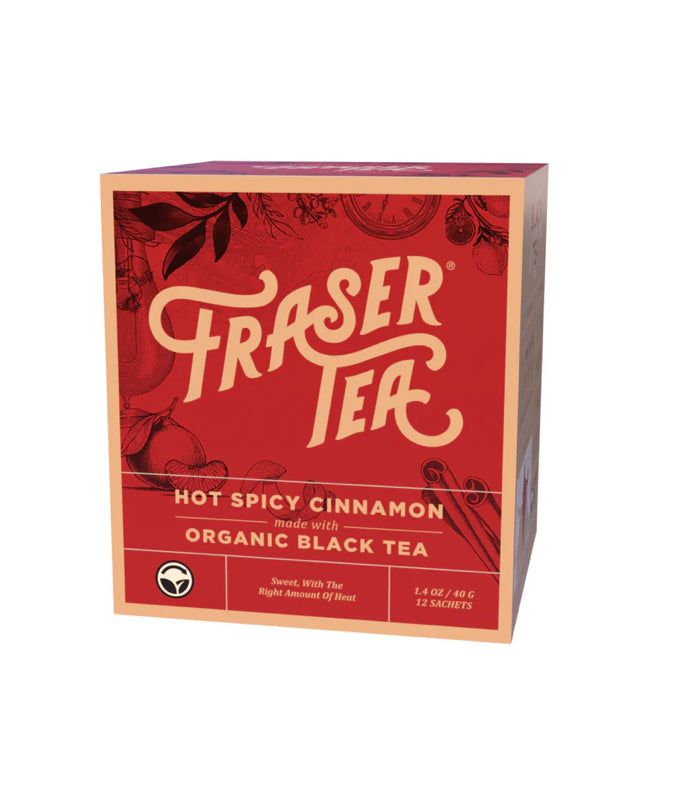 HOT SPICY CINNAMON MADE WITH ORGANIC BLACK TEA LOOSE LEAF