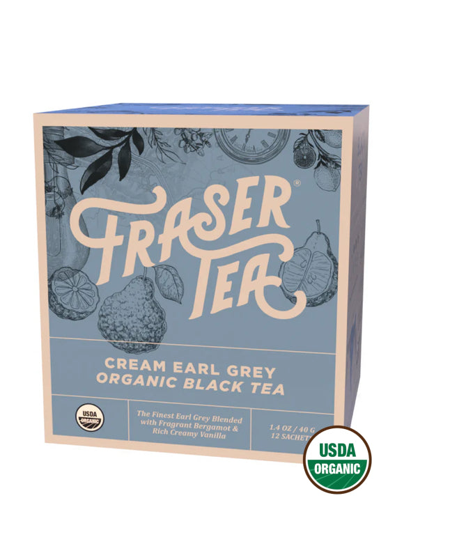 CREAM EARL GREY ORGANIC BLACK TEA