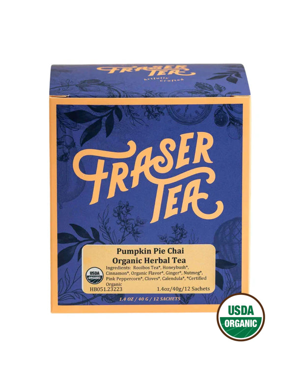 PUMPKIN PIE CHAI ORGANIC HERBAL TEA