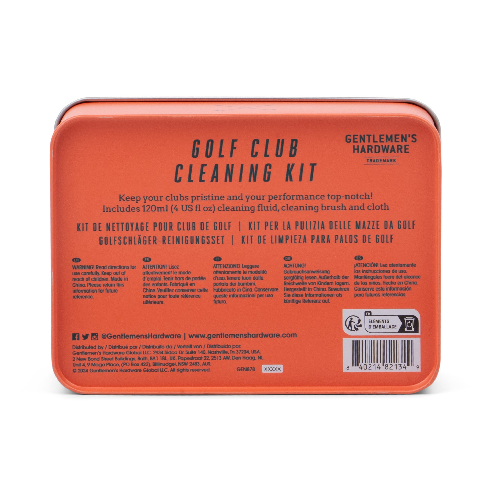 GOLF CLUB CLEANING KIT