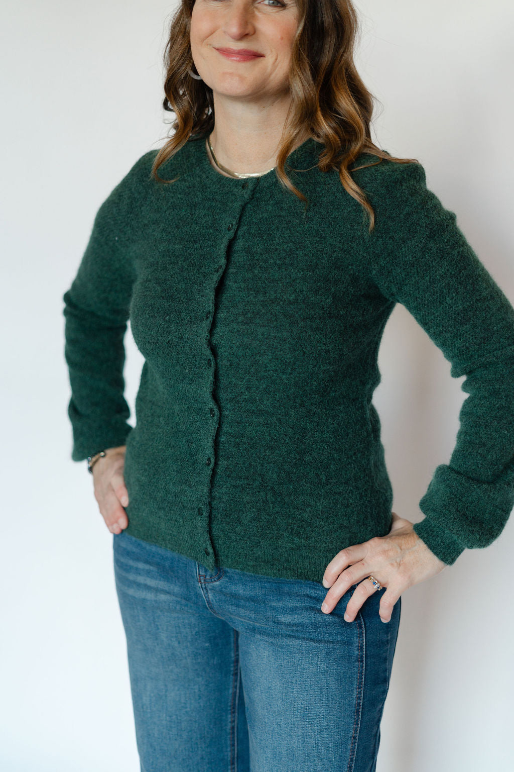 ASDIS SWEATER-PINENEEDLE