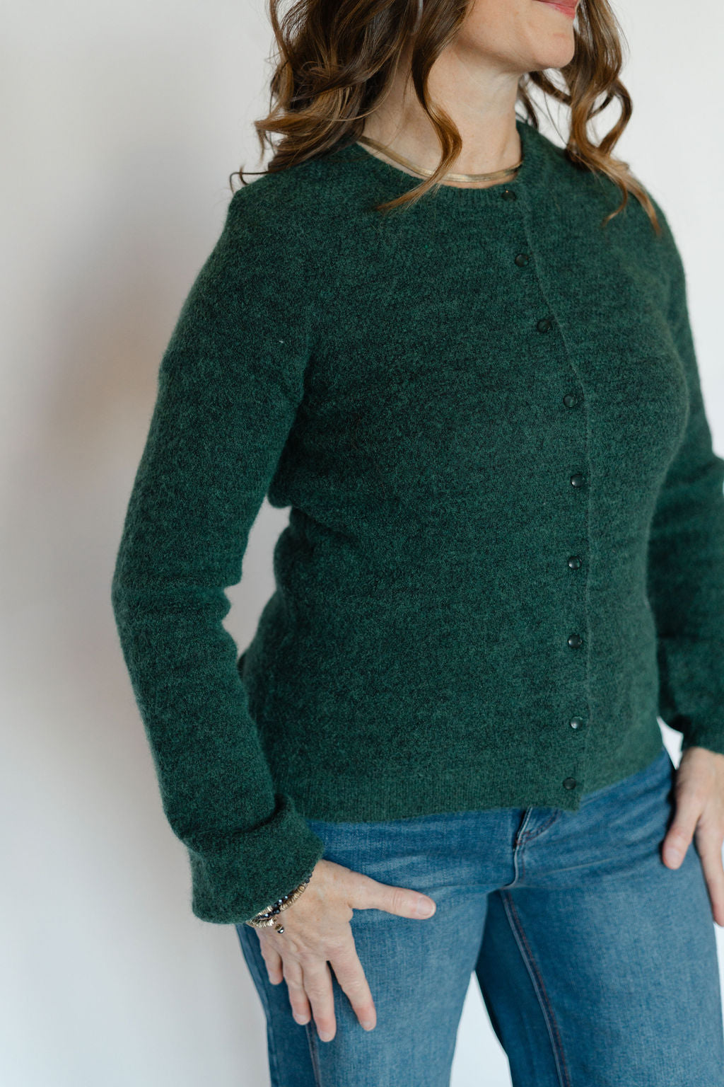 ASDIS SWEATER-PINENEEDLE