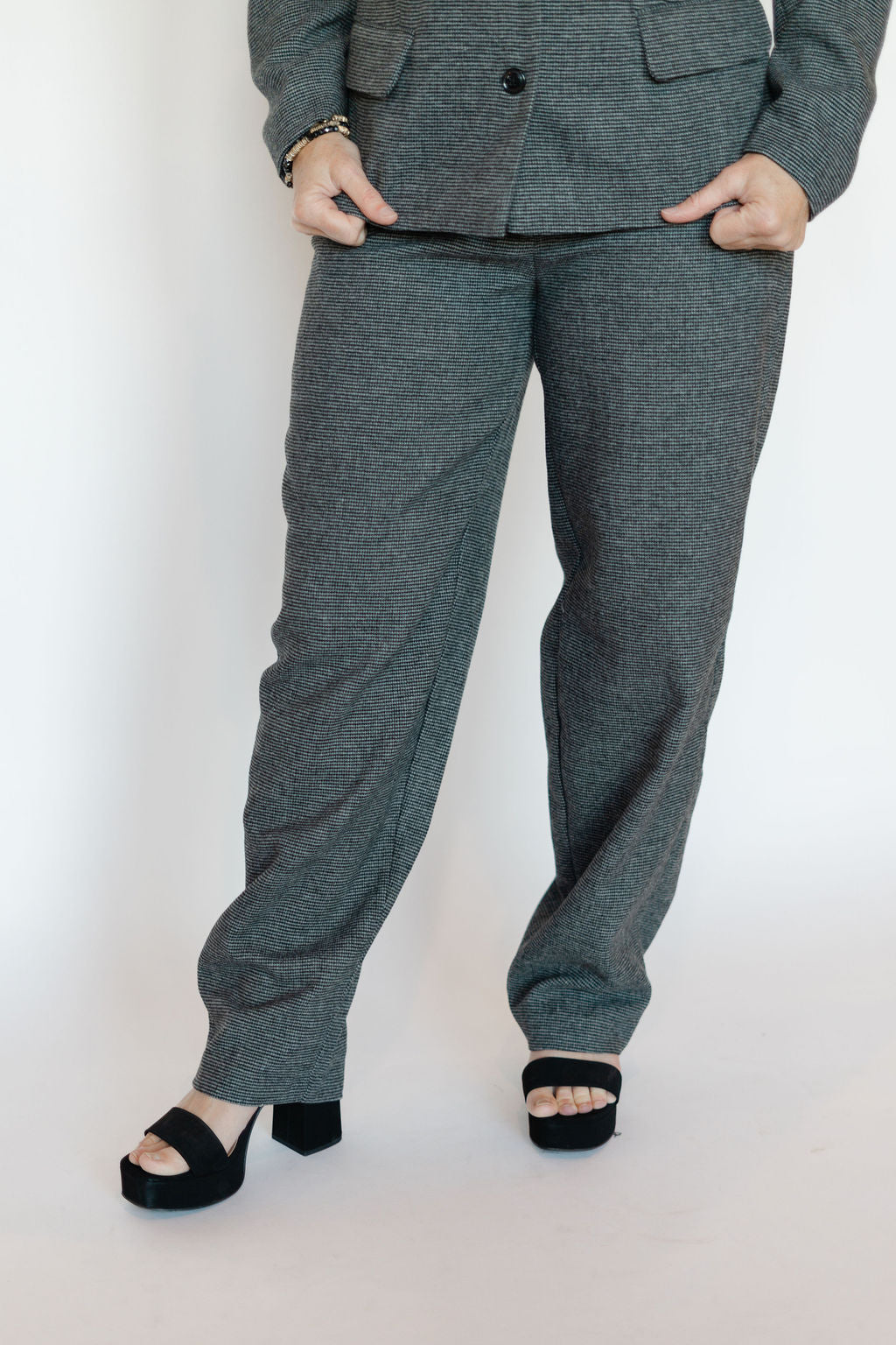 GOZIVO PANTS-SMALL CHECK