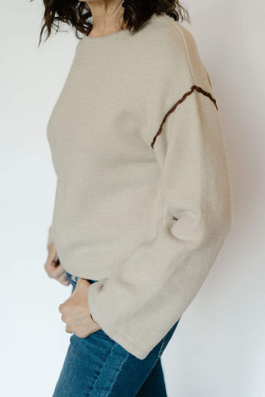 GRENOLA SWEATER-BEIGE