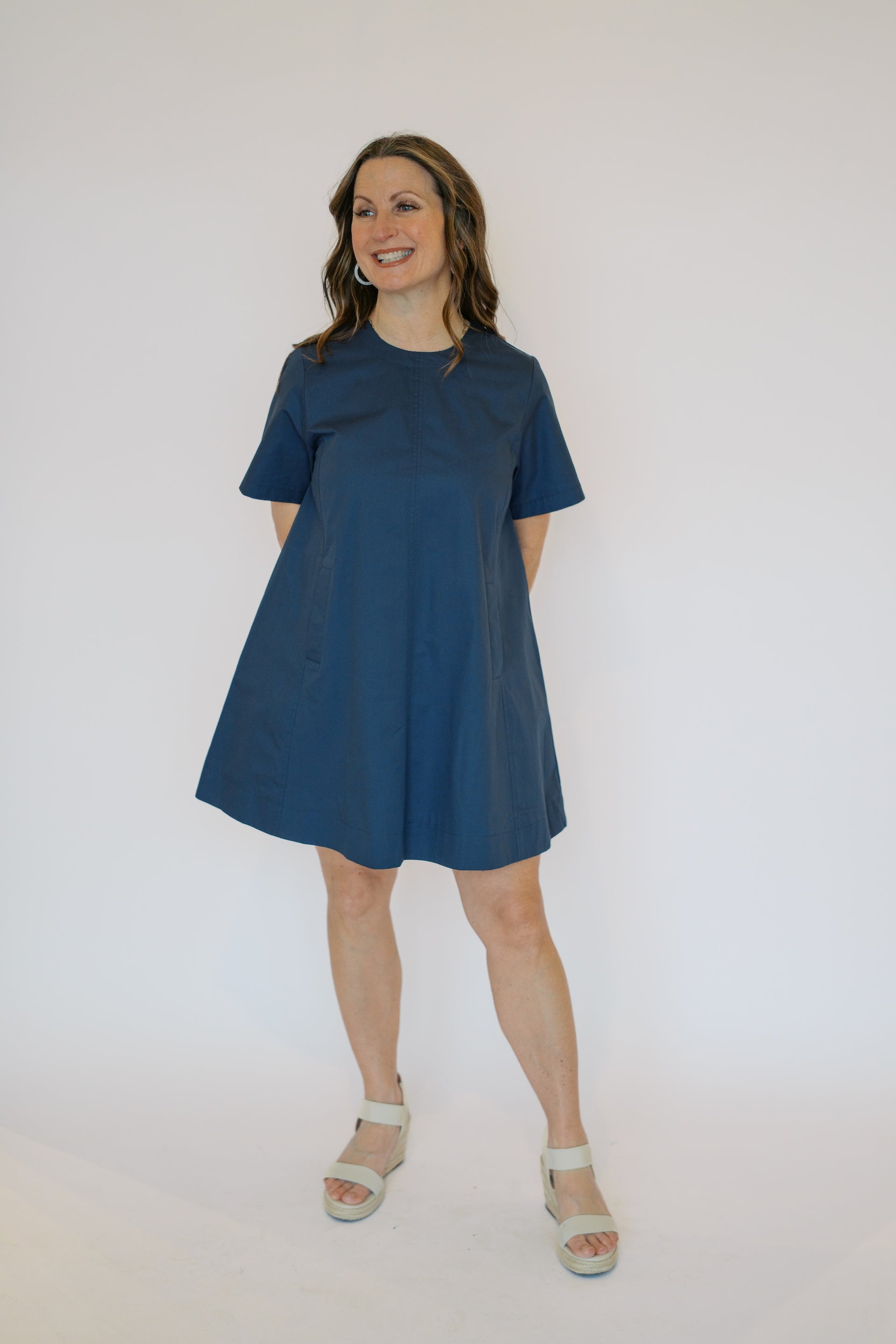 AVANI DRESS/TOP-NAVY