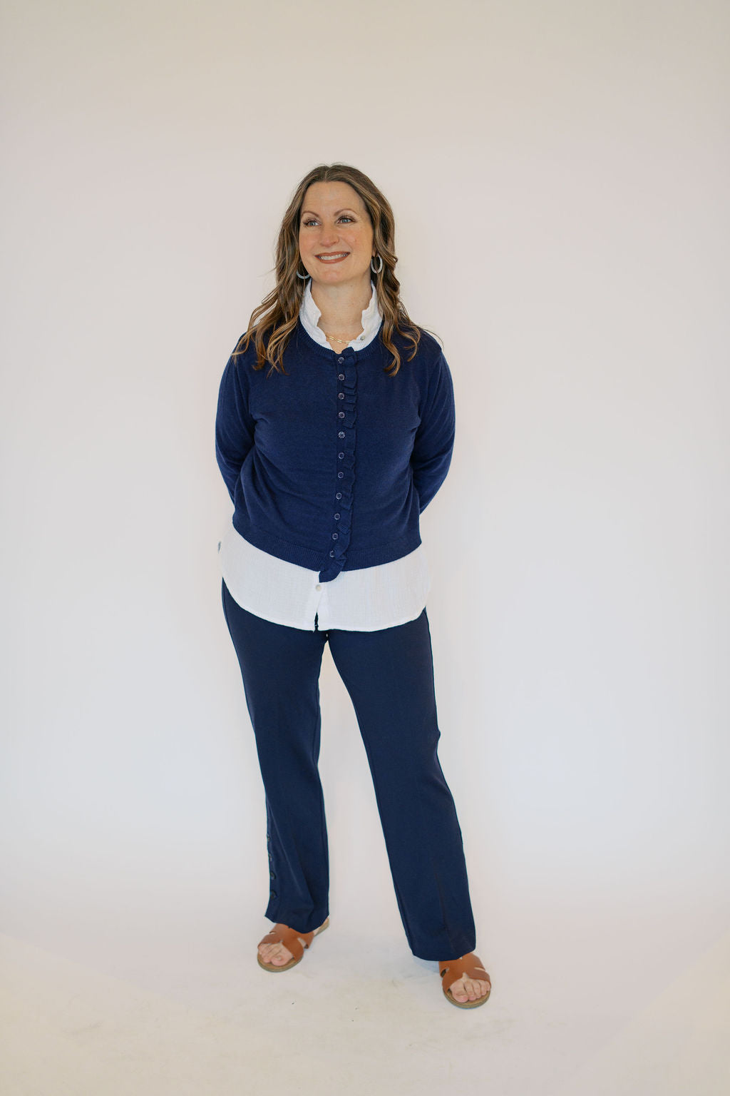 COLLINS SWEATER-NAVY