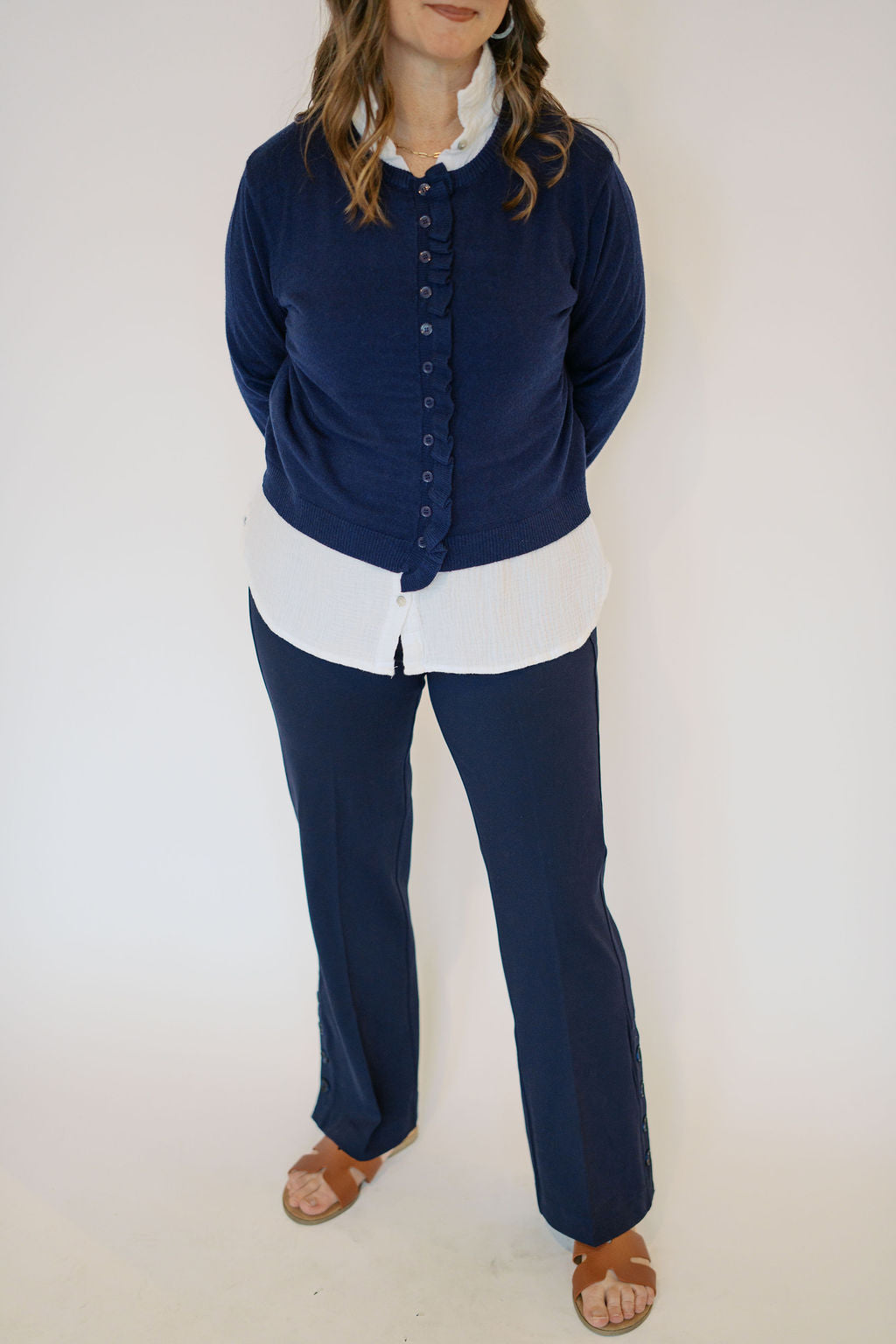 COLLINS SWEATER-NAVY