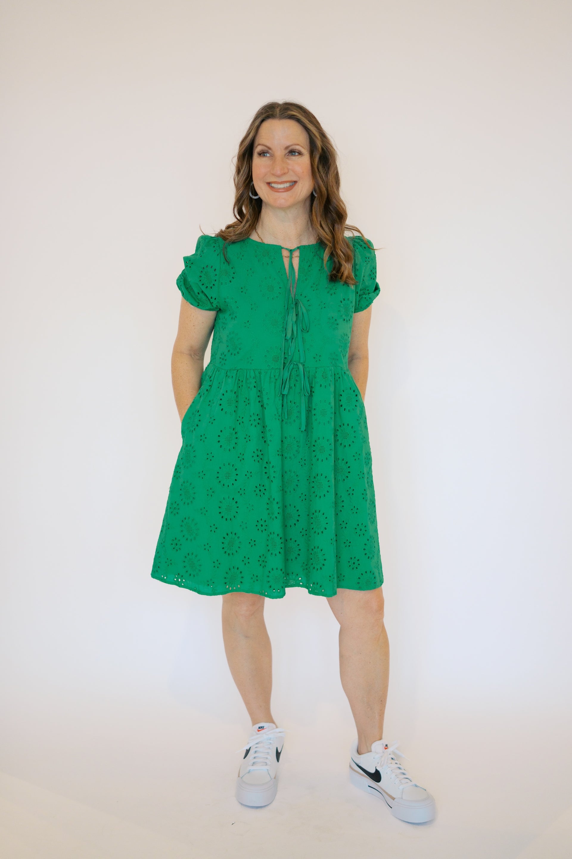 ESMERALDA DRESS-GREEN