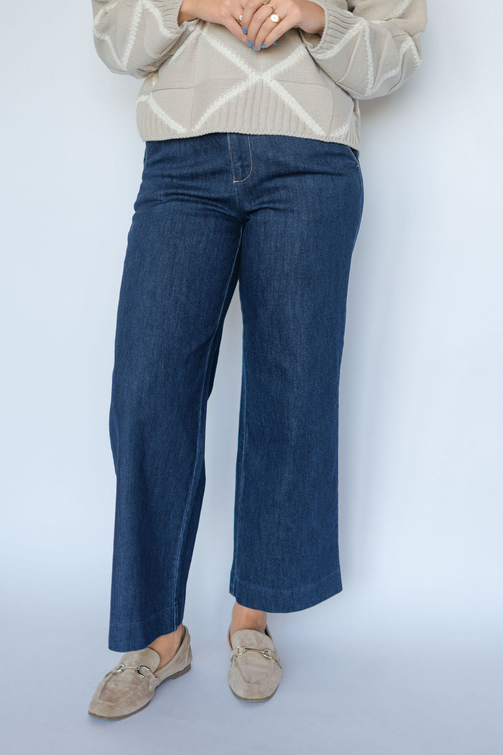 MARIA TROUSER-RINSE WASH
