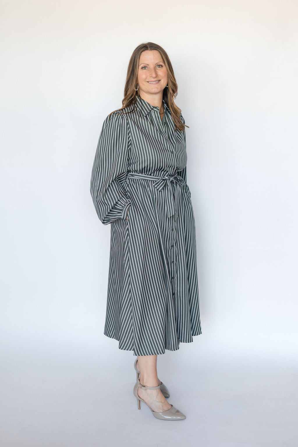 MENTHE DRESS-VERT MOUSSE