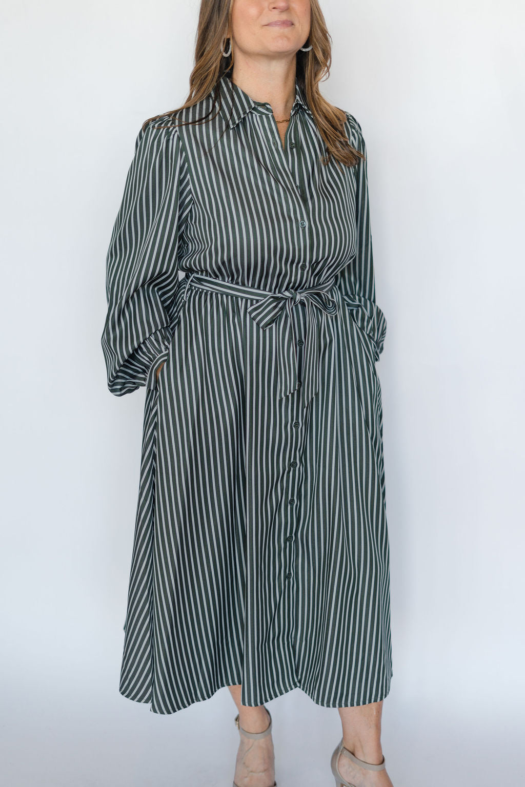 MENTHE DRESS-VERT MOUSSE