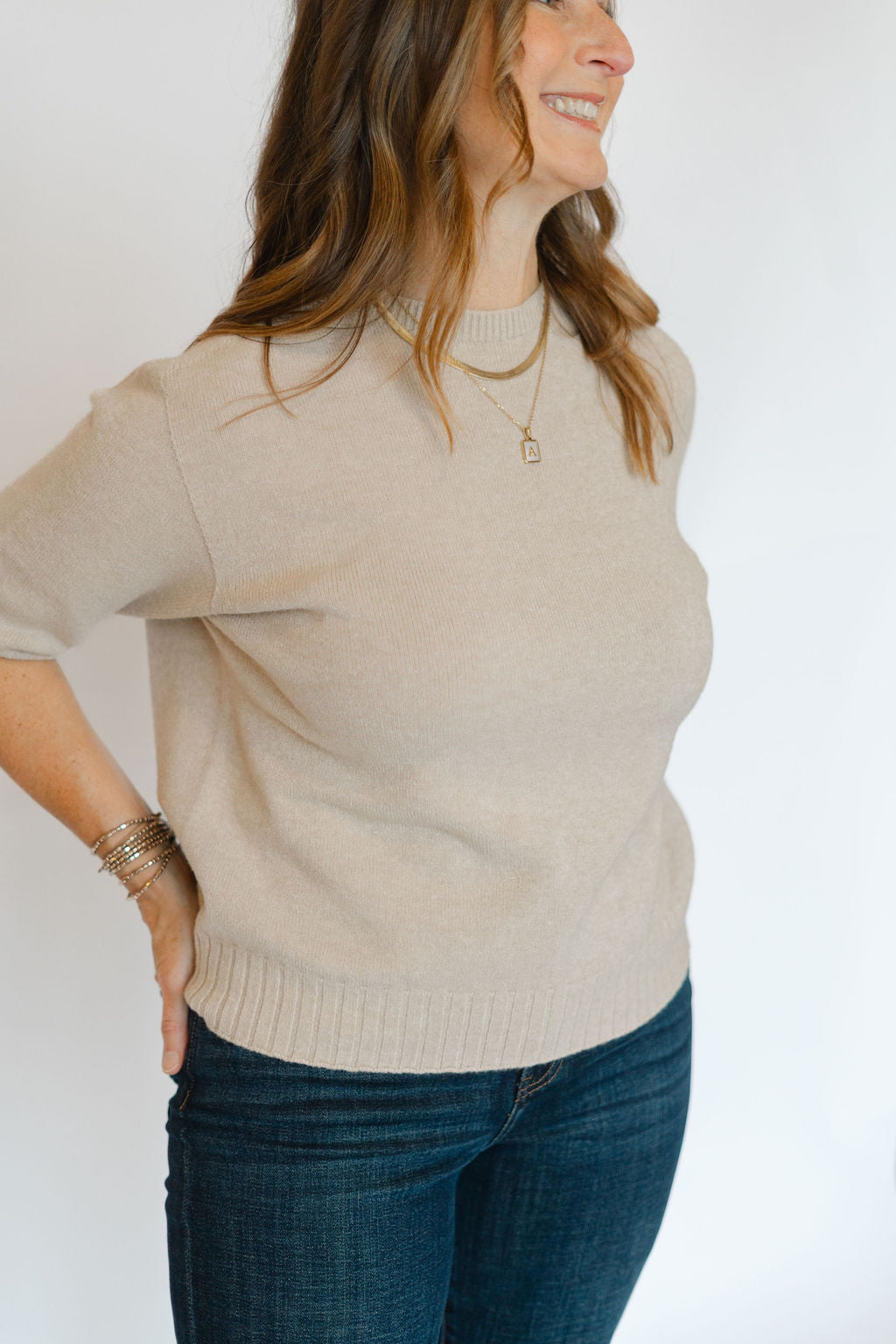 IZABELLA SWEATER-BEIGE