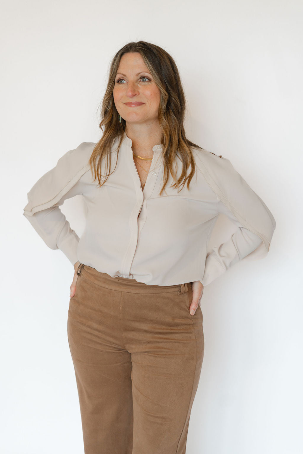 ISADORA BLOUSE-CREAM