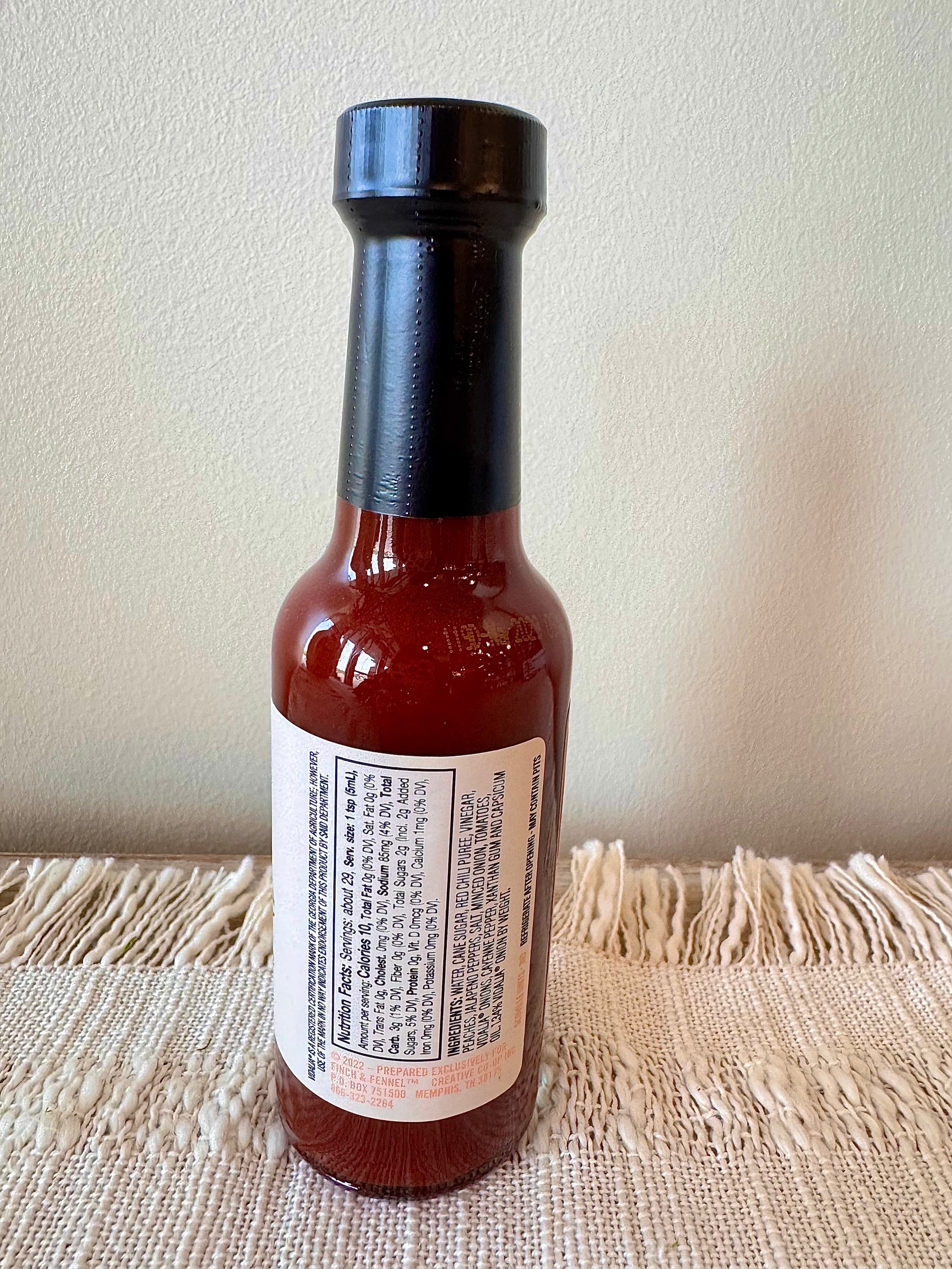 PEACH + ONION HOT SAUCE