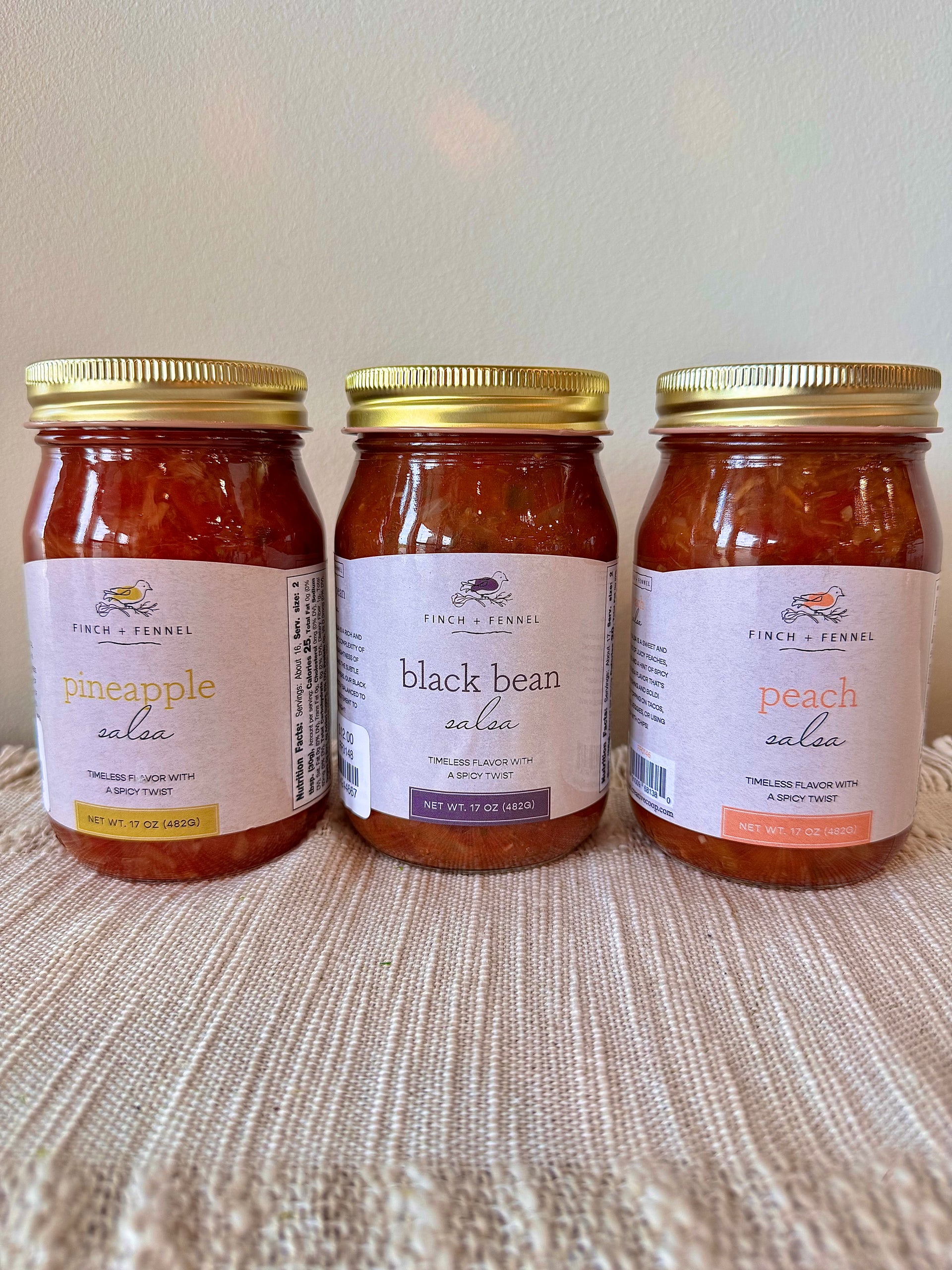 17OZ PEACH SALSA