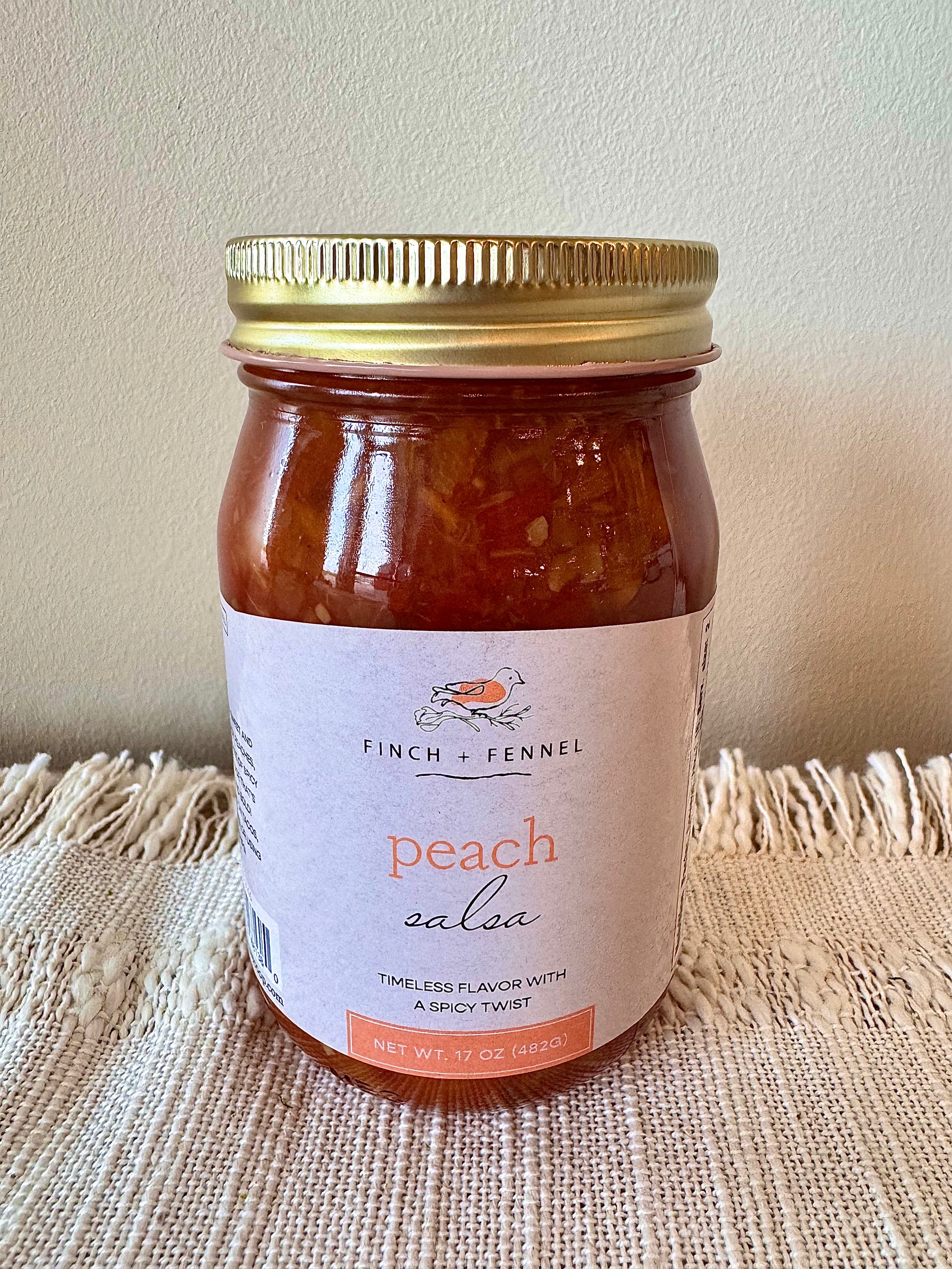 17OZ PEACH SALSA