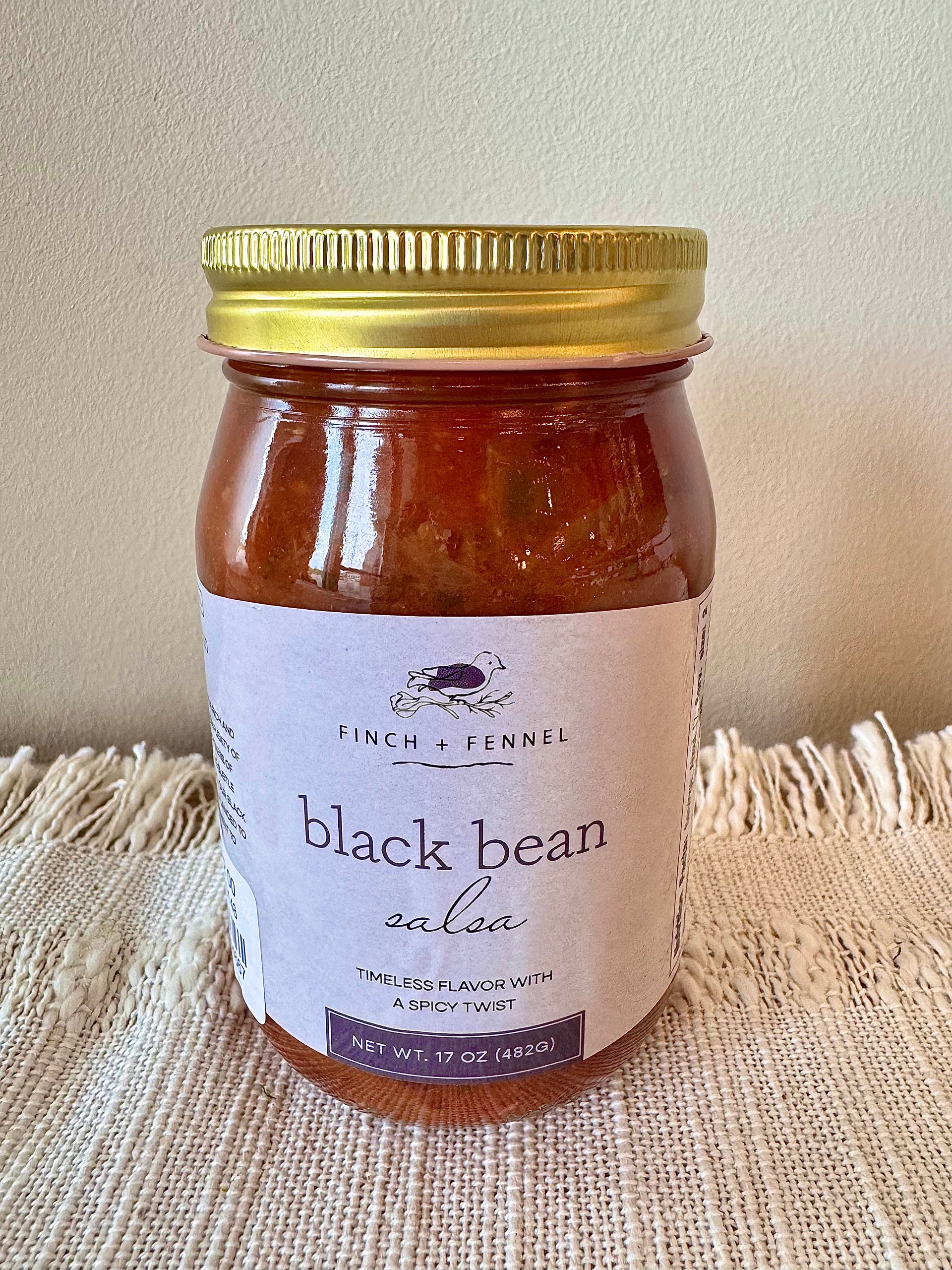 MEDIUM BLACK BEAN SALSA