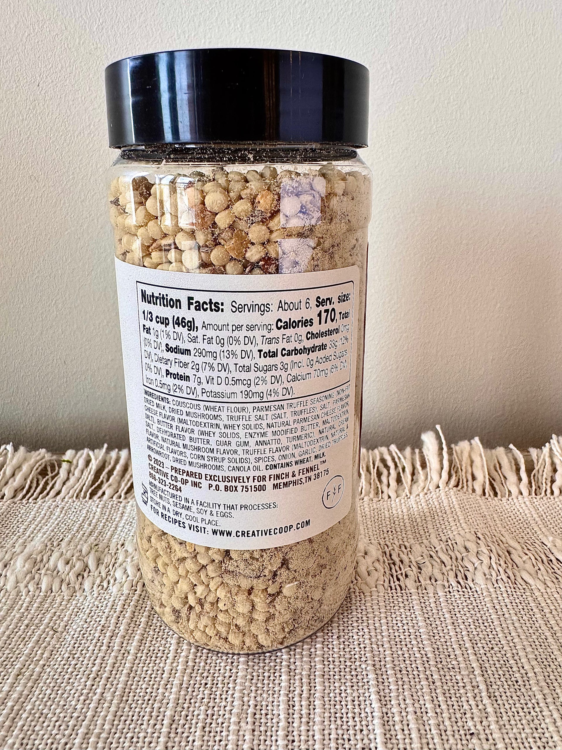 PARMESAN TRUFFLE COUSCOUS