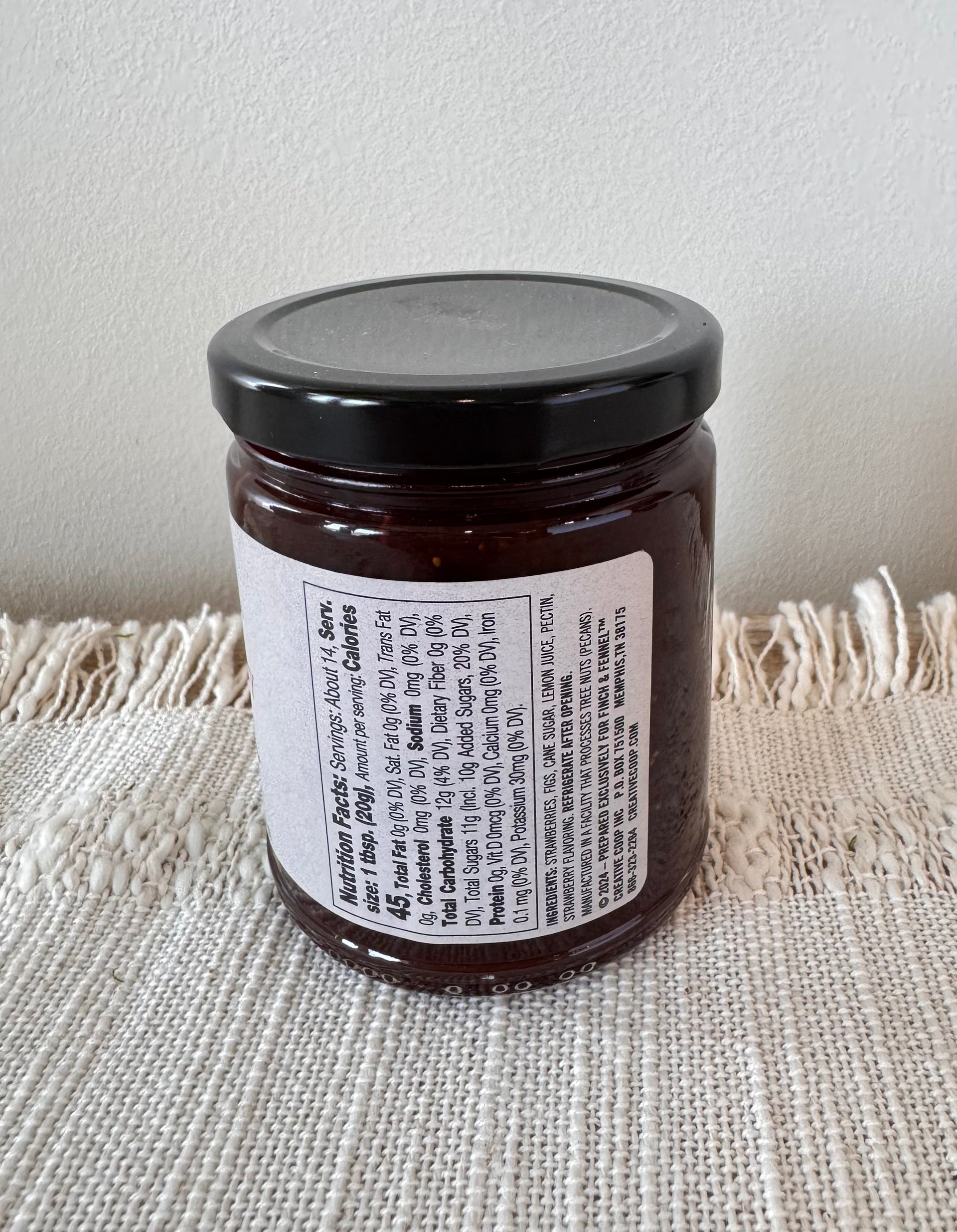 STRAWBERRY FIG FRUIT PRESERVES