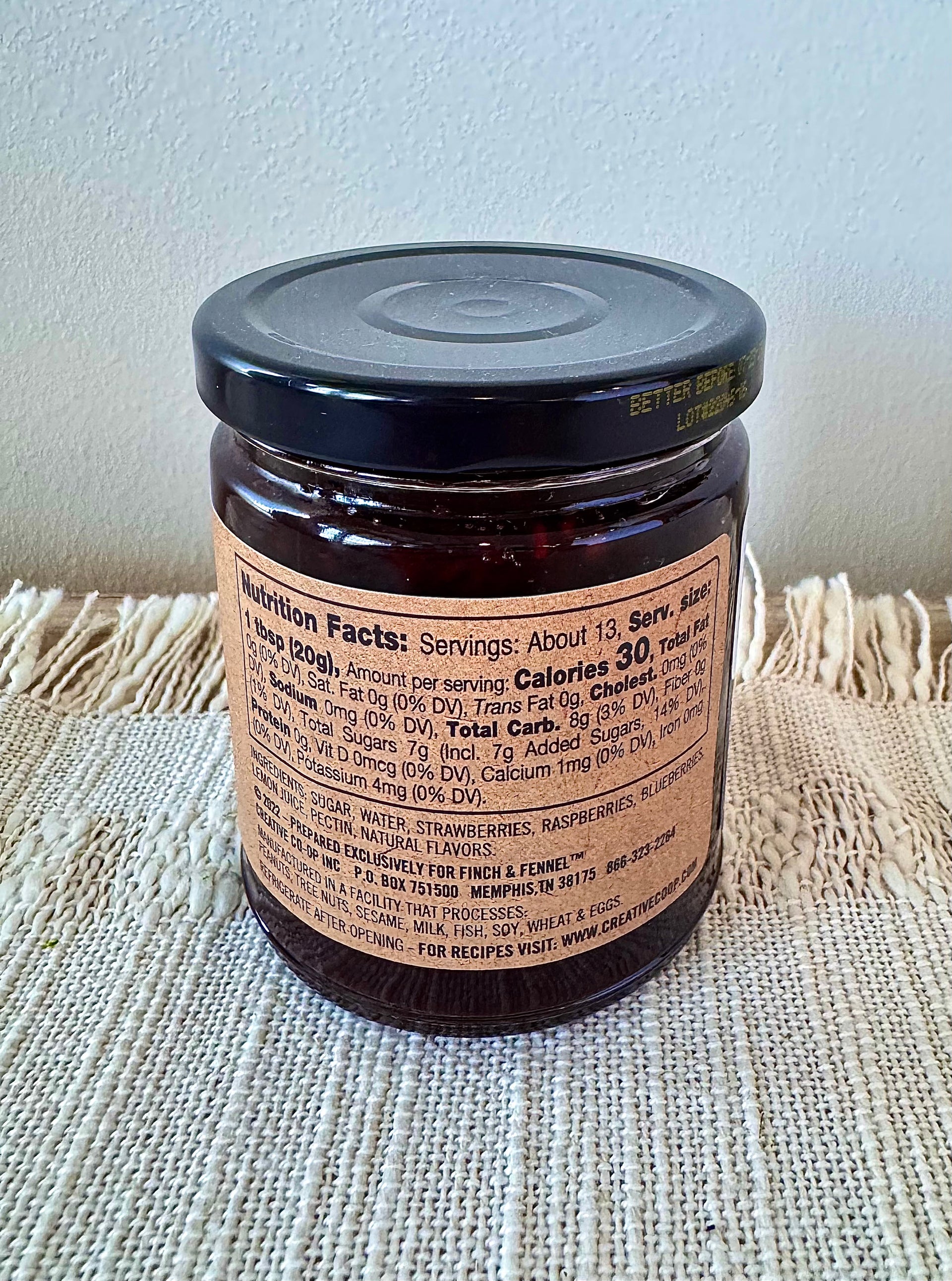 TRIPLE BERRY JAM