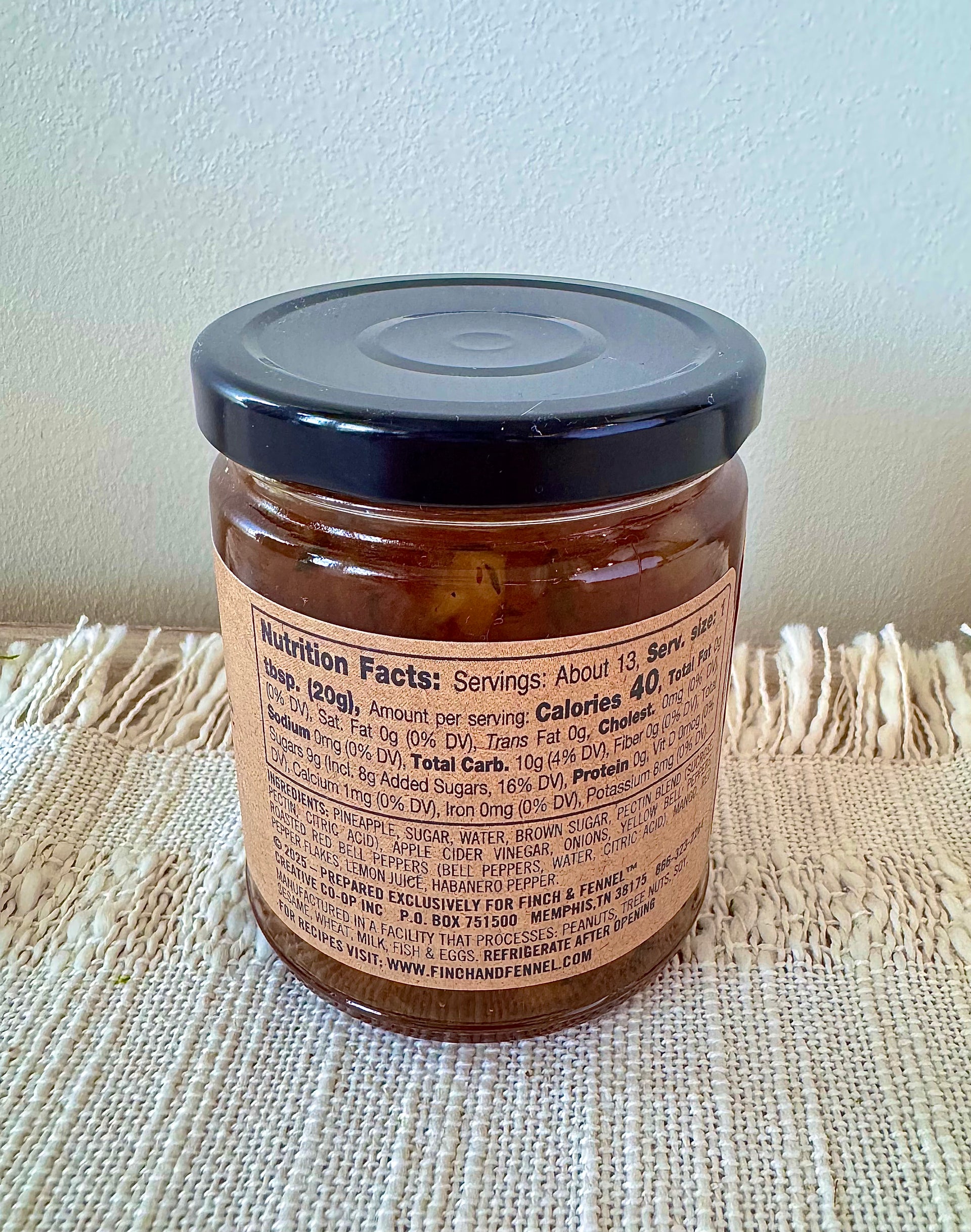 ROASTED PINEAPPLE HABANERO JAM