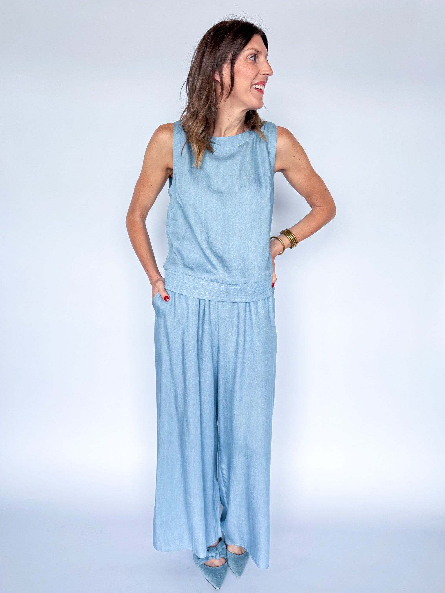 DASH TOP-BLUE