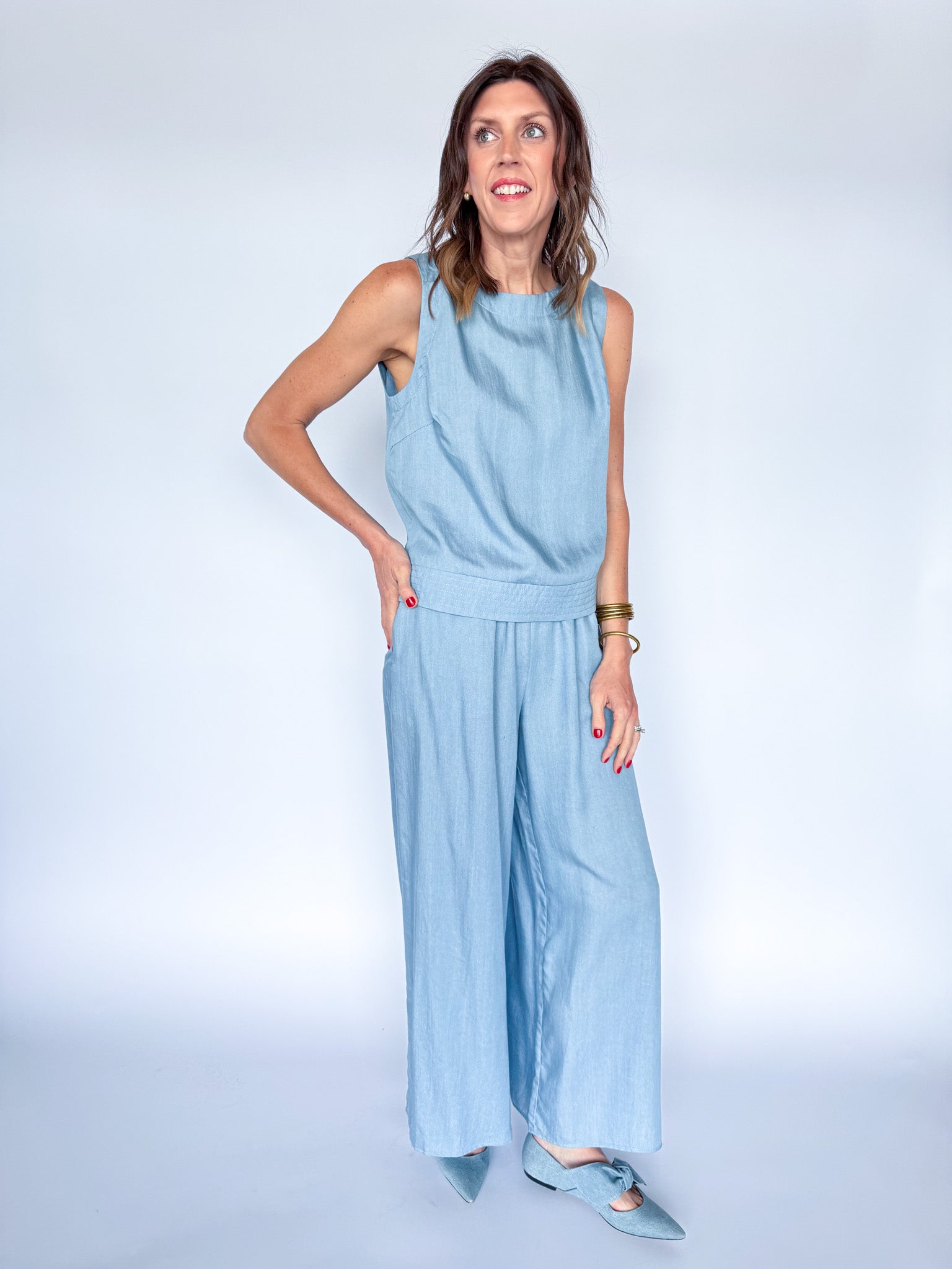 DASH TOP-BLUE