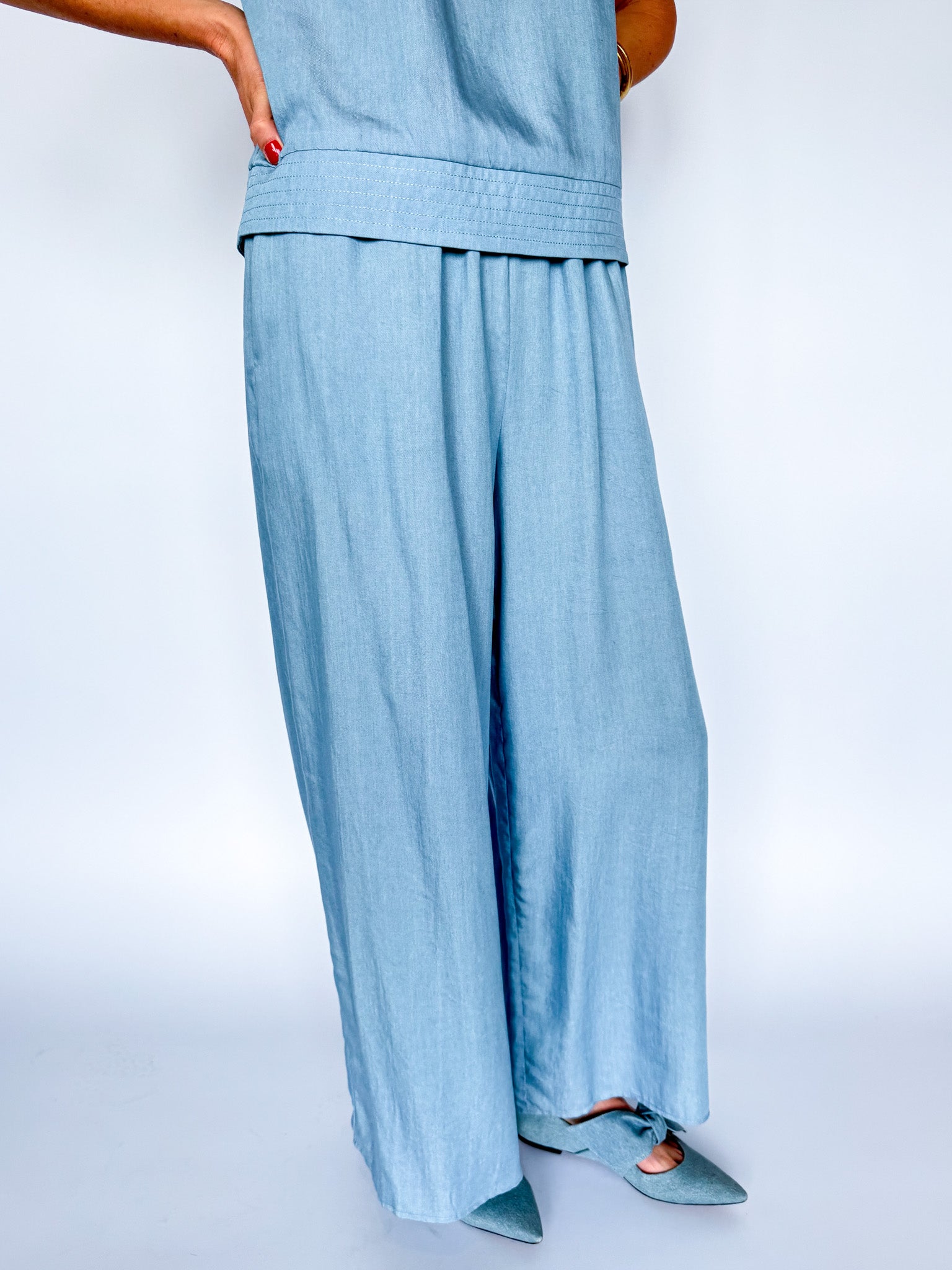 DASH PANTS-BLUE