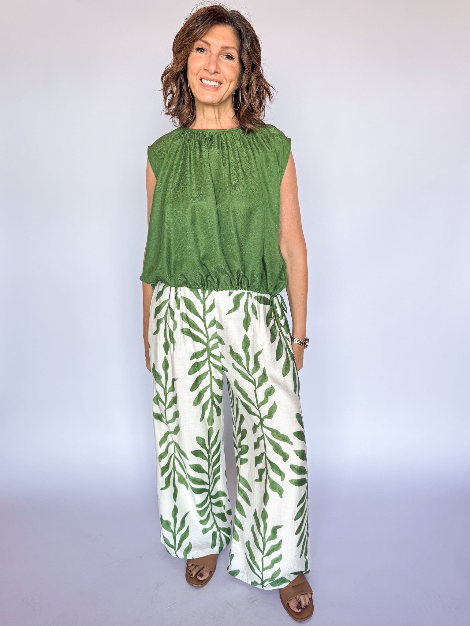 RIVERSIDE PANTS-GREEN