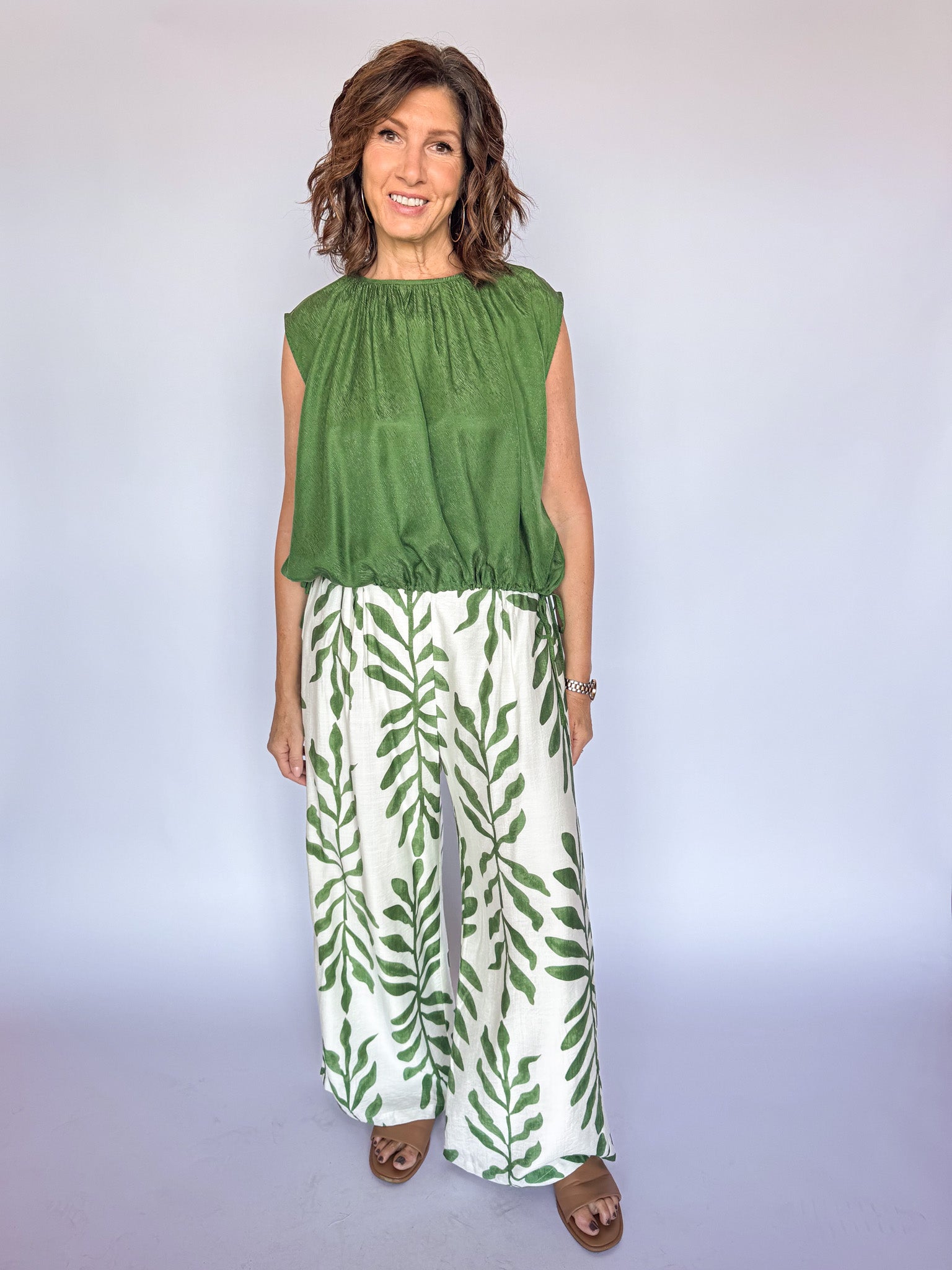 RIVERSIDE PANTS-GREEN