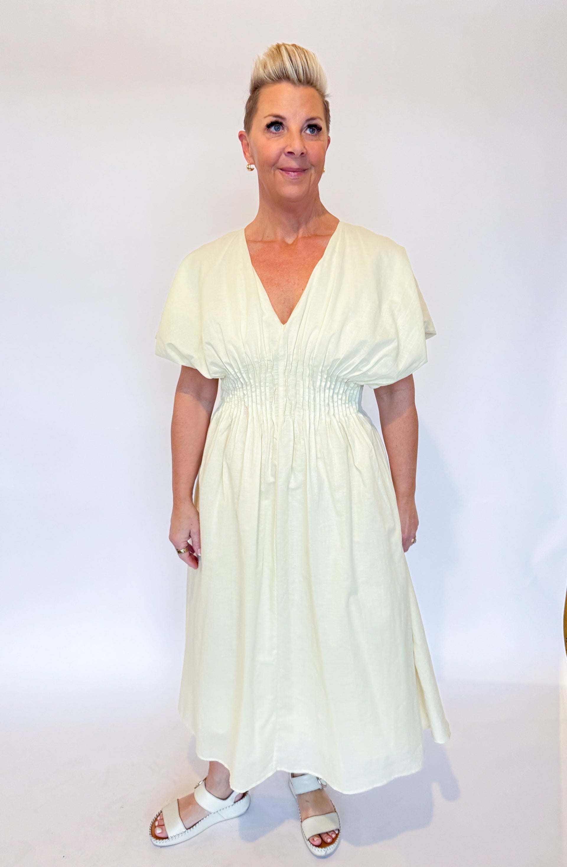 MADINE DRESS-YELLOW