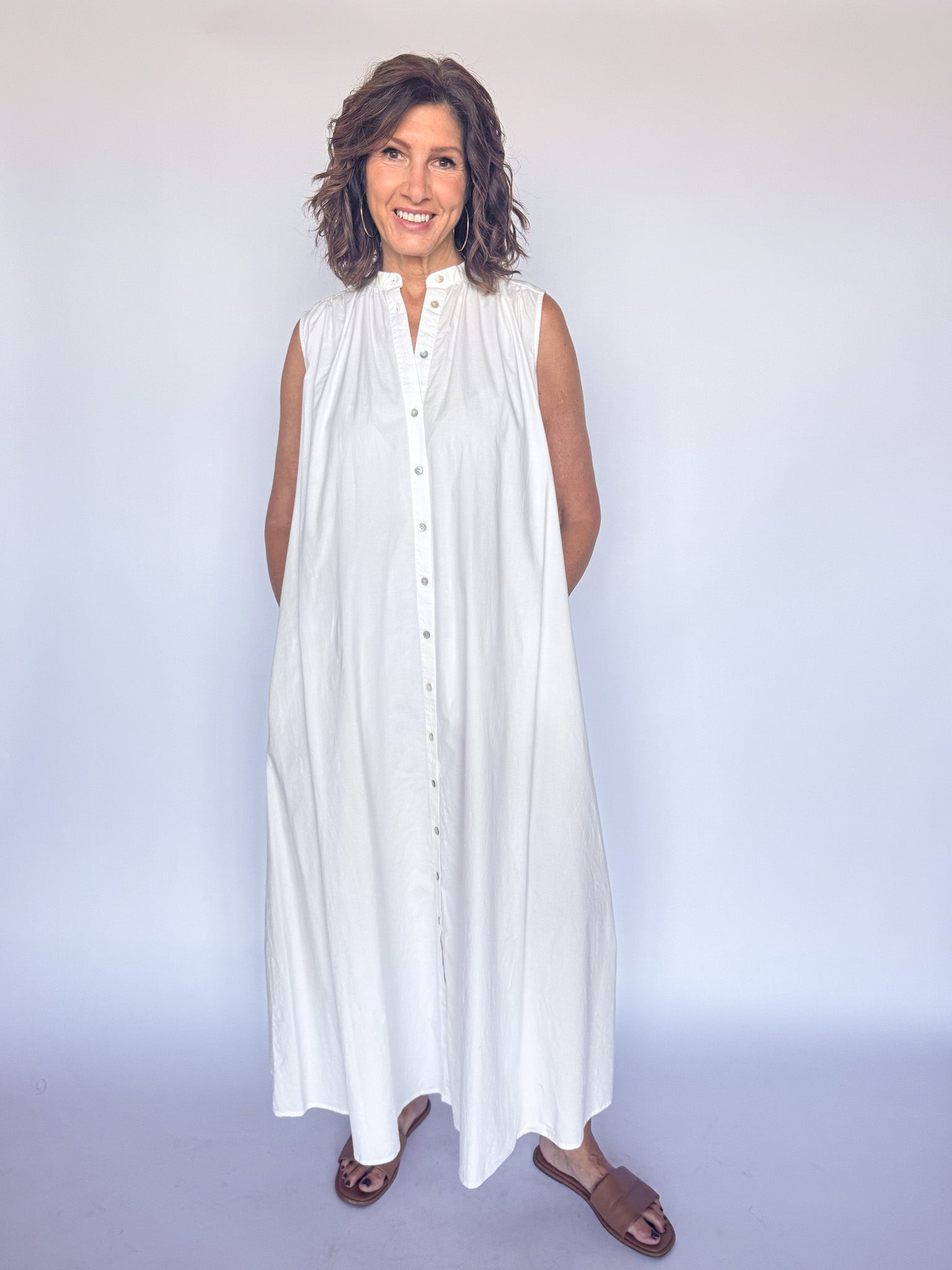 AULDE DRESS-CREME