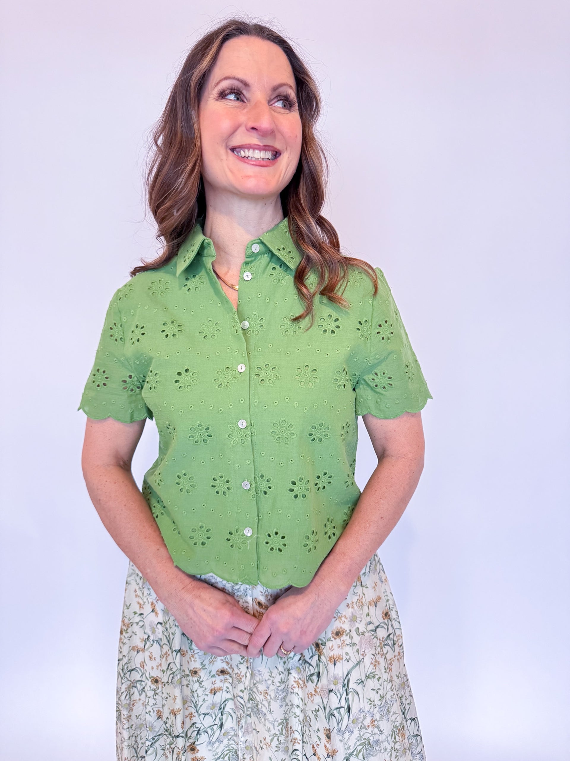 ARISBETH TOP-GREEN