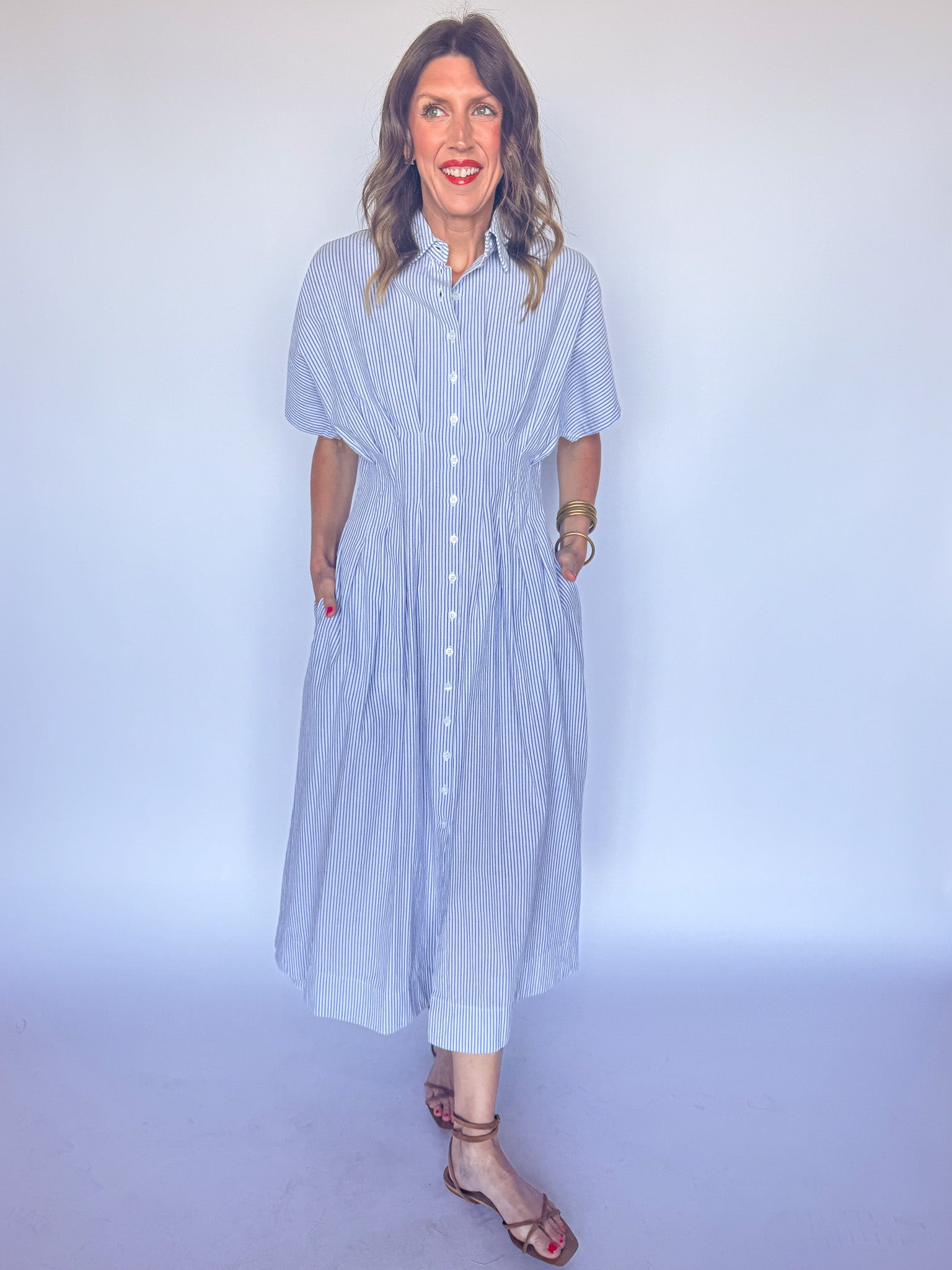 JOURNEY DRESS-BLUE