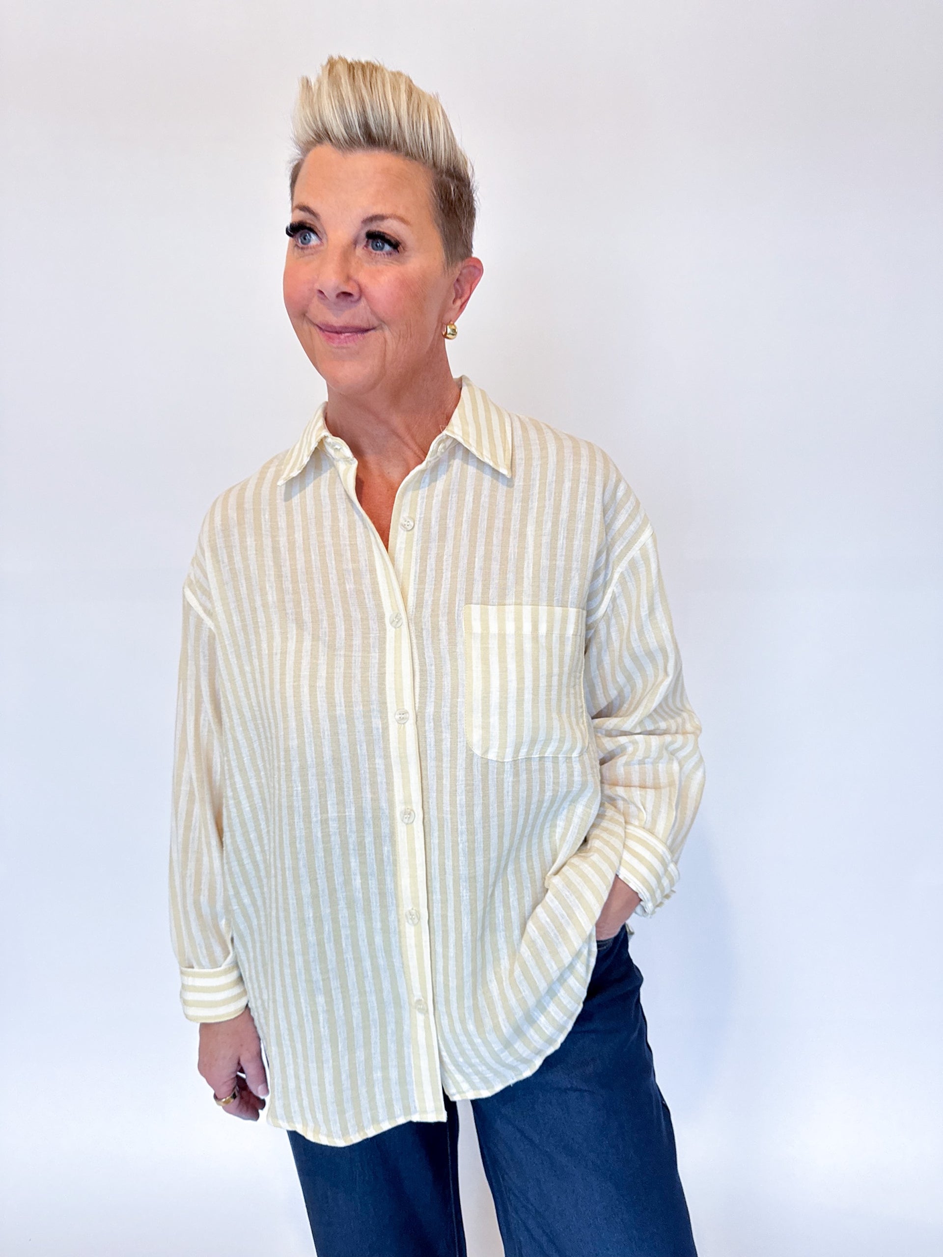 ISLA SHIRT-PASTEL YELLOW