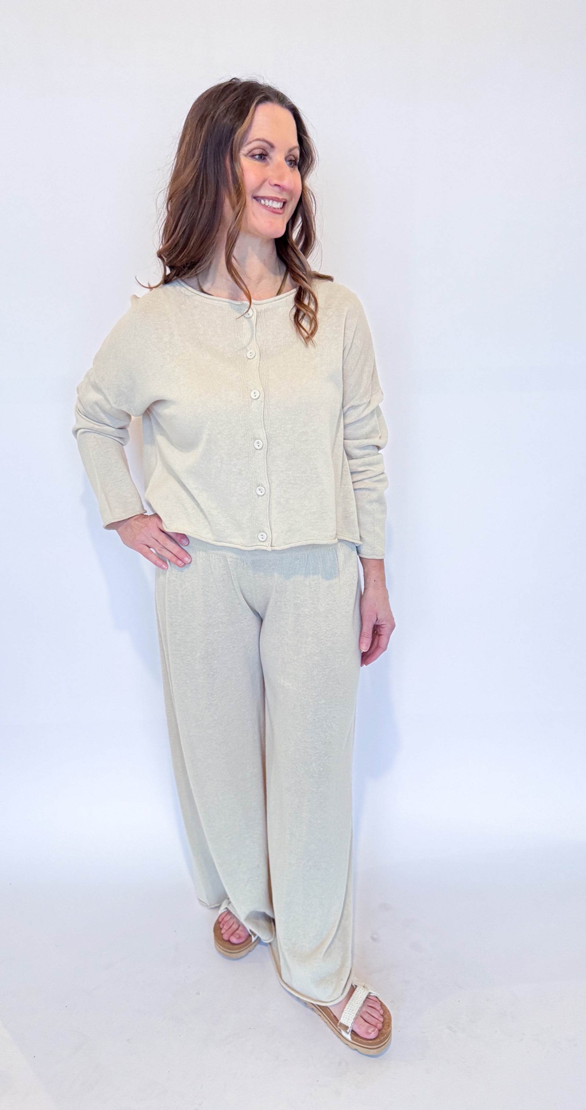 SERAPHINE PANTS-BEIGE