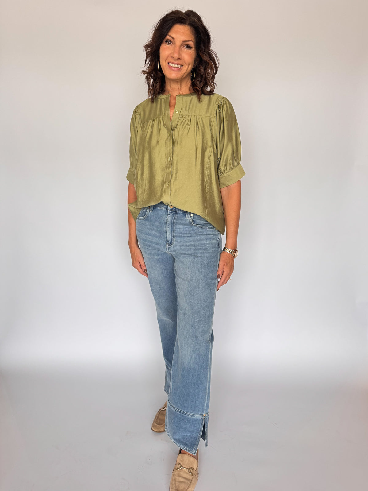 FAYE KENNEDY STRAIGHT DENIM