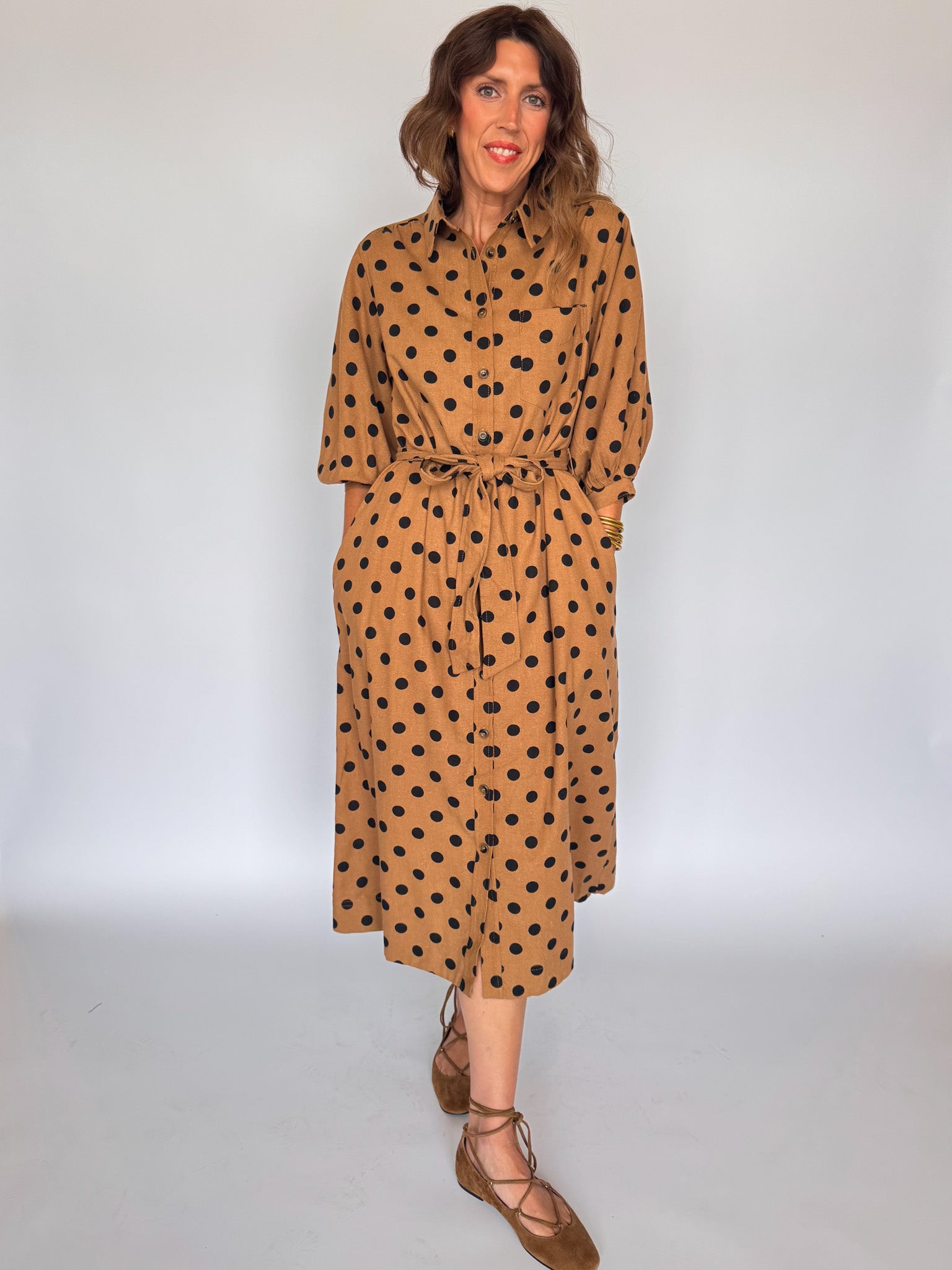 IMA DRESS-MOCHA