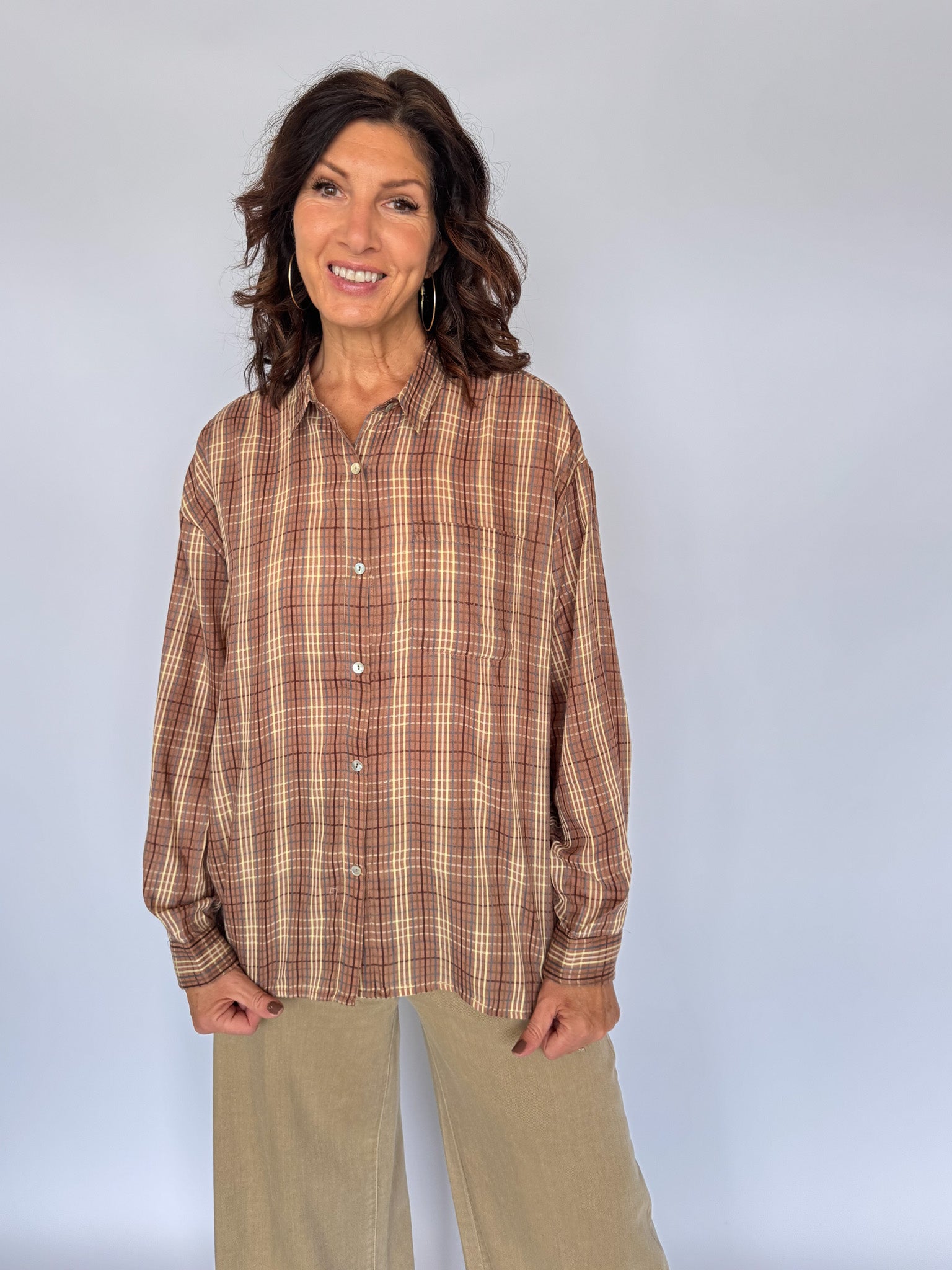FABY SHIRT-TAN