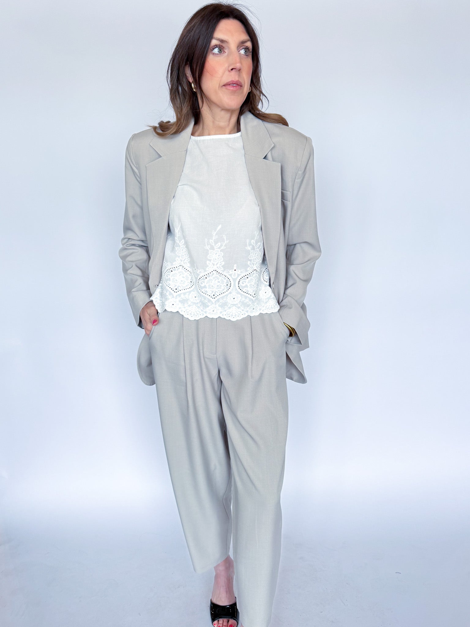FAVA BARREL PANTS