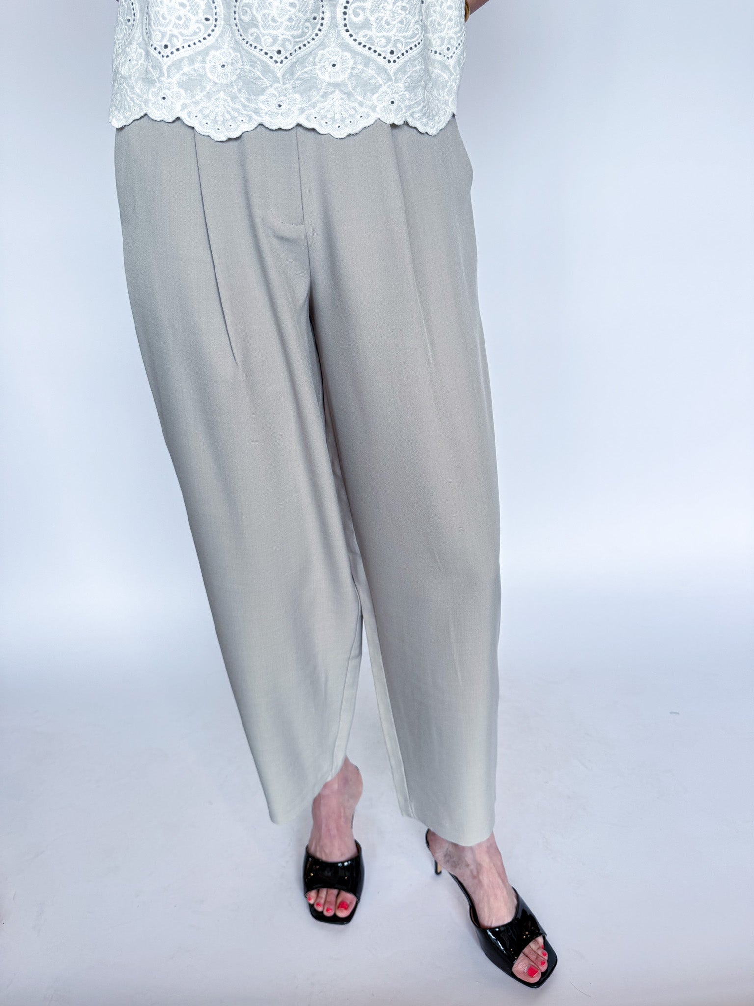 FAVA BARREL PANTS